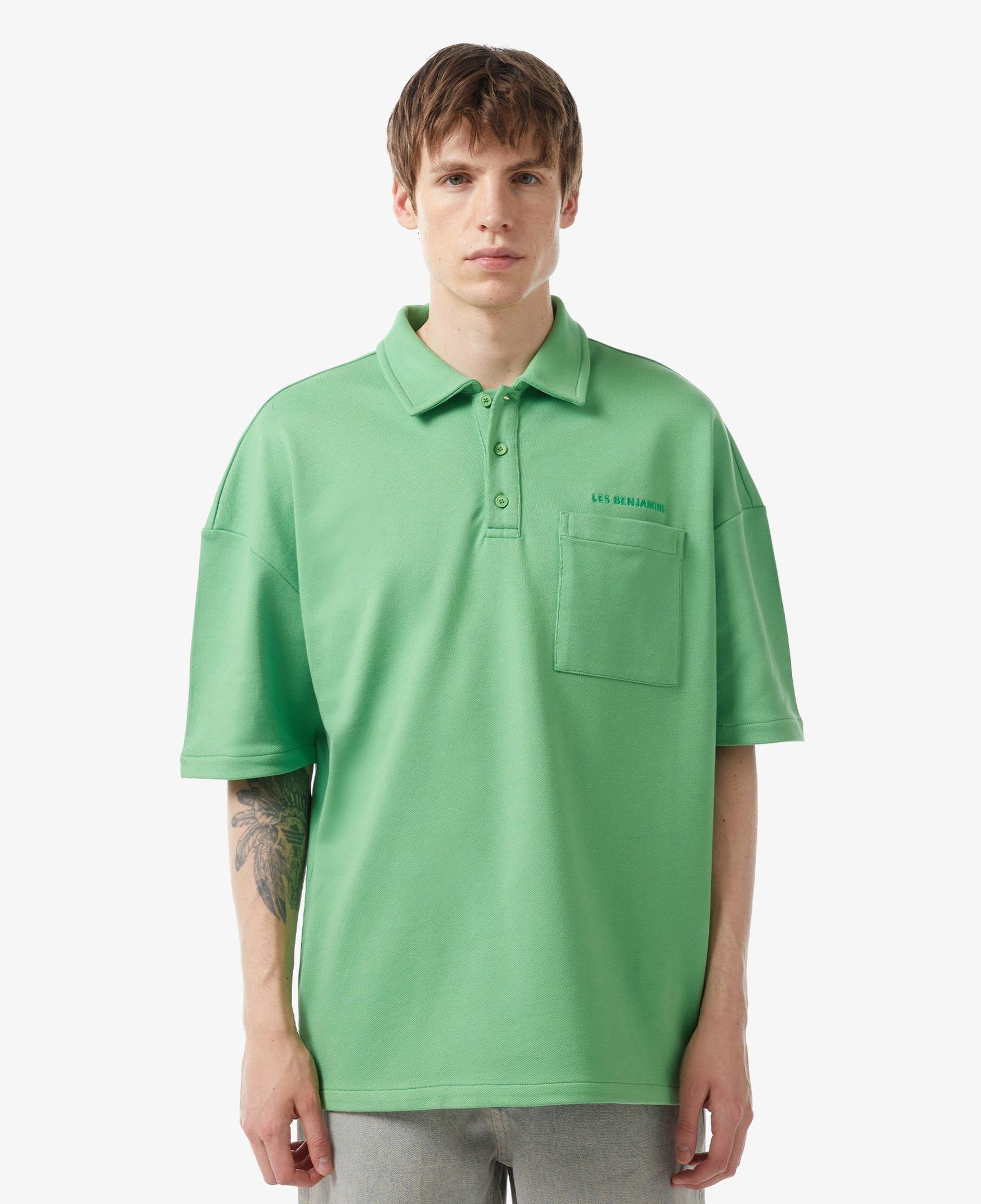 Les Benjamins Essential 305 Erkek Yeşil Polo