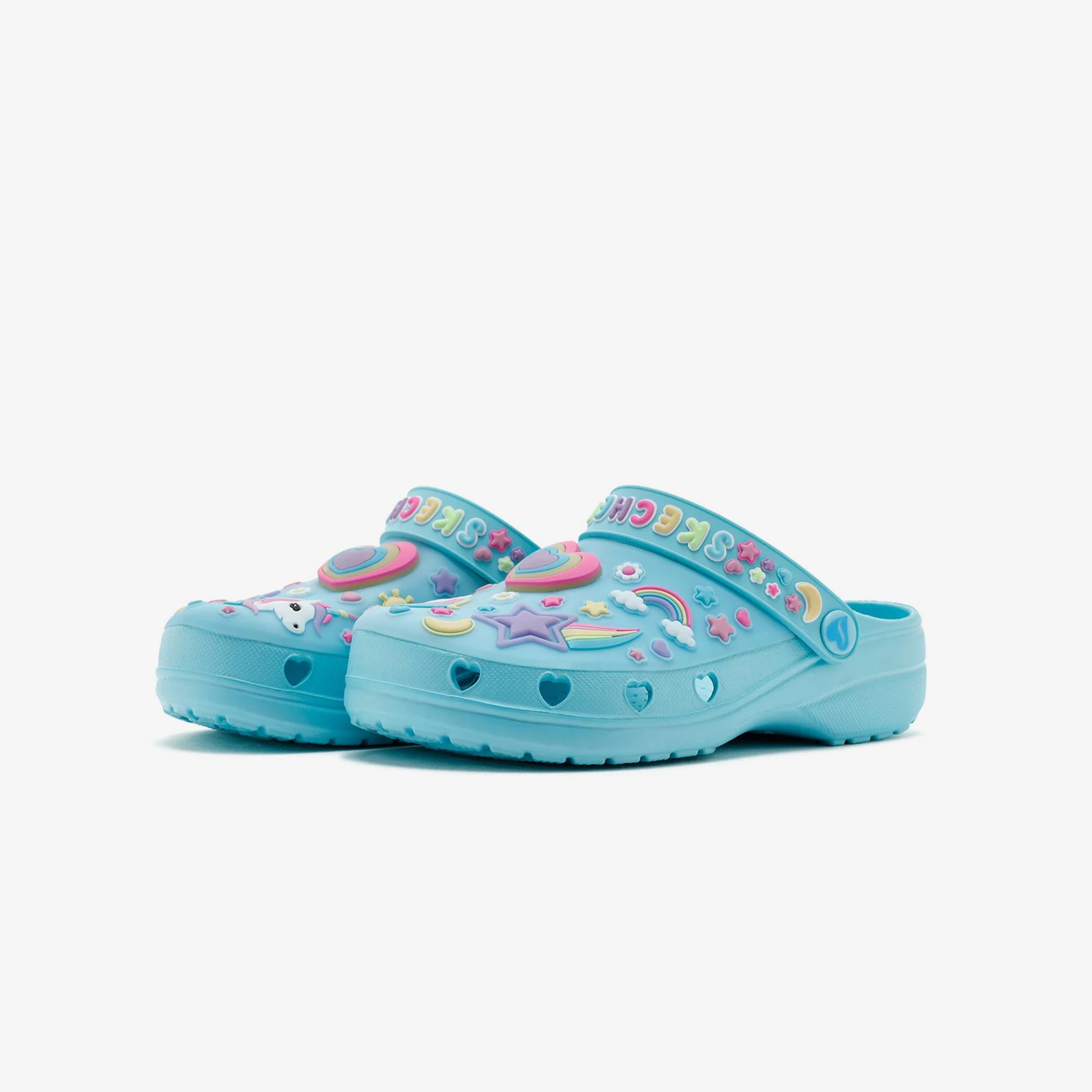 Skechers Heart Charmer Miss Girly Çocuk Mavi Sandalet