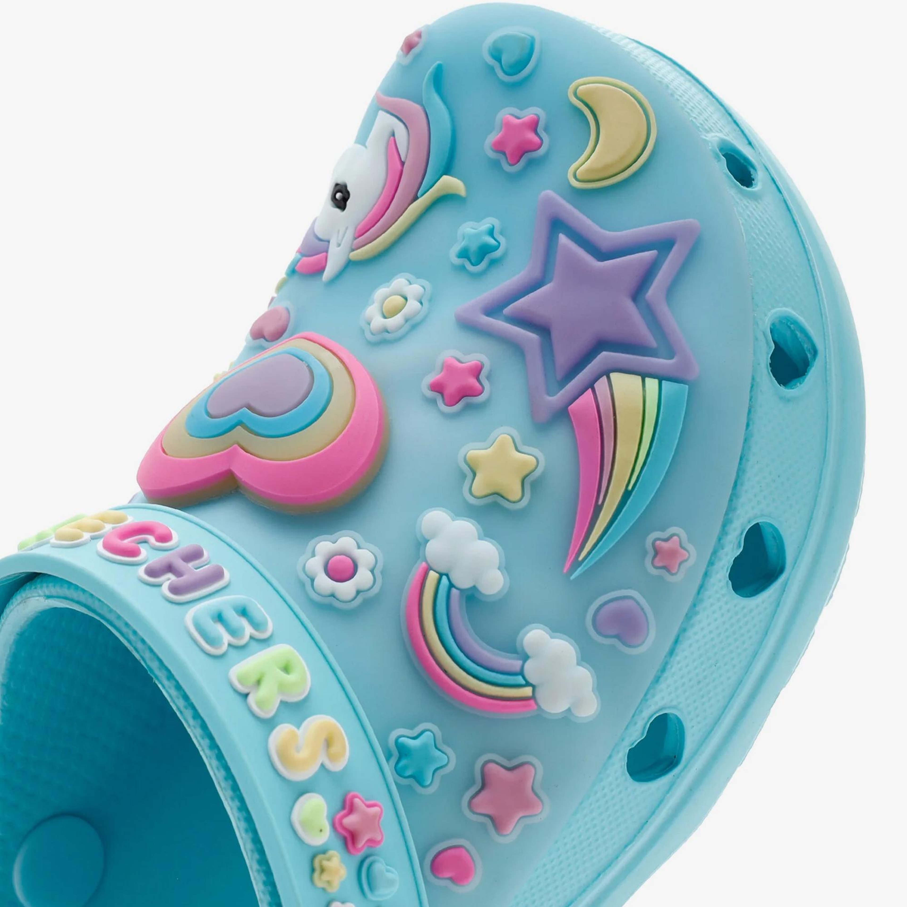 Skechers Heart Charmer Miss Girly Çocuk Mavi Sandalet