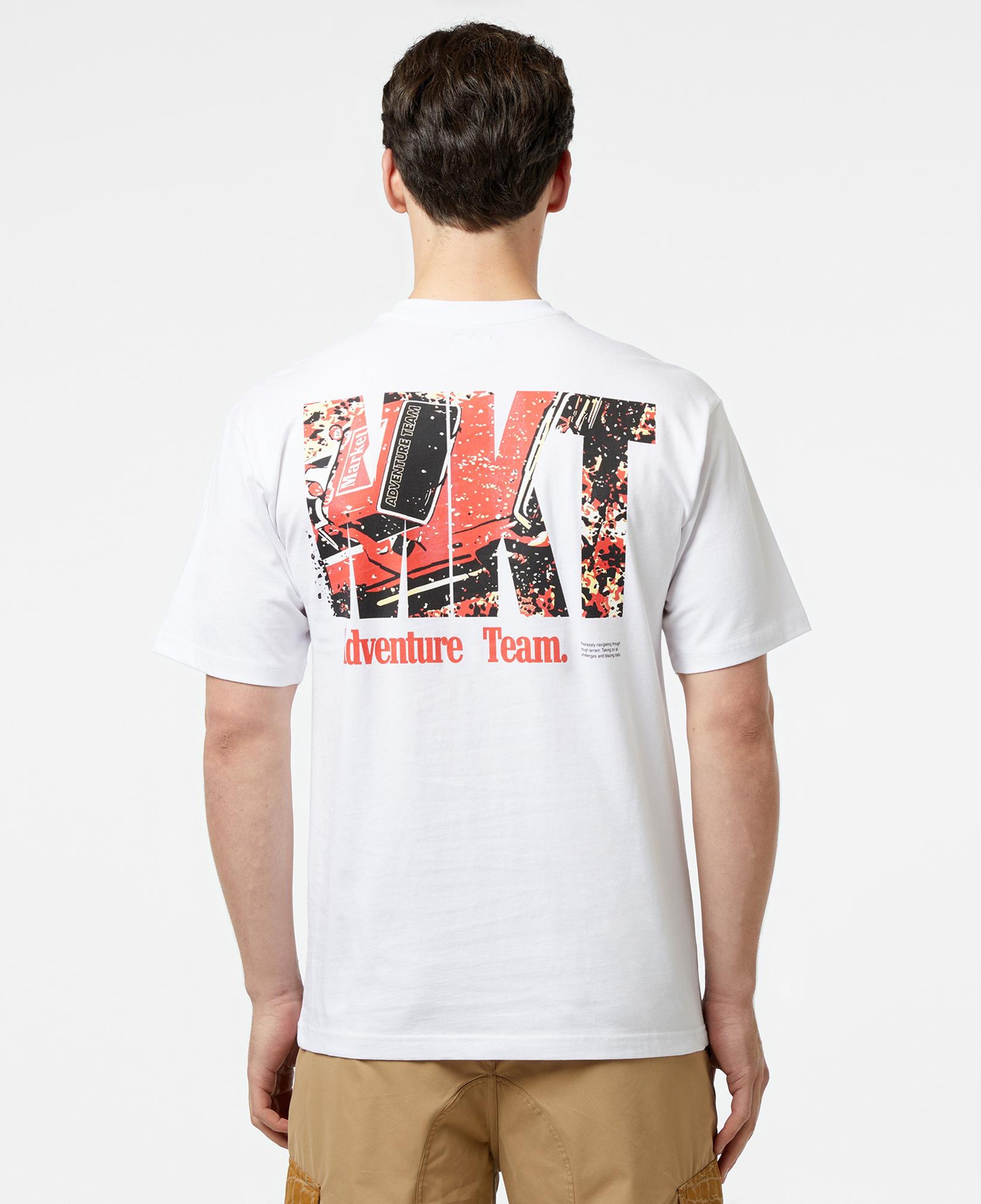 Market Adventure Team Erkek Beyaz T-Shirt