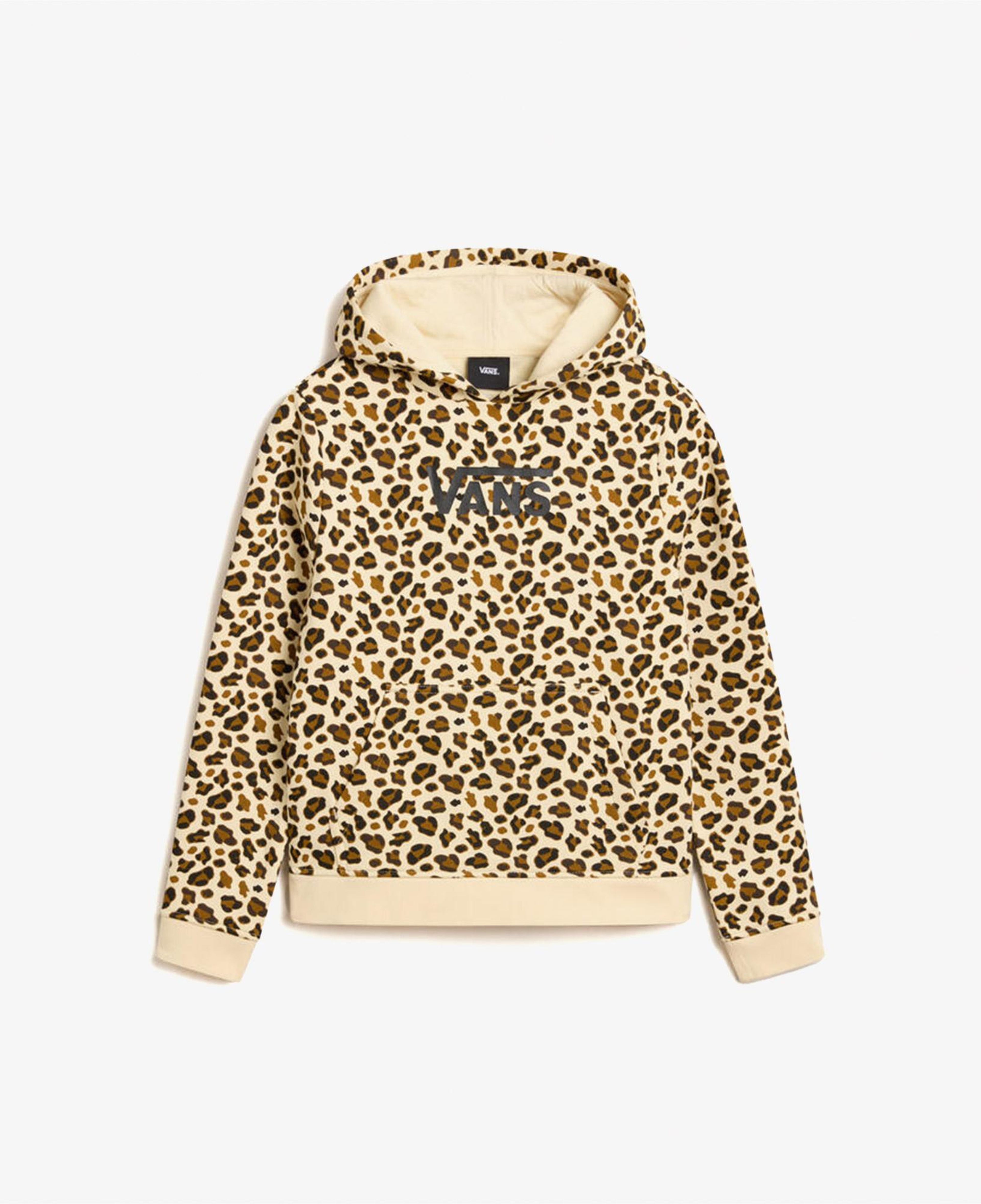 Vans Gr Felıdae Flyıng Aop Po Çocuk Kahverengi Sweatshirt