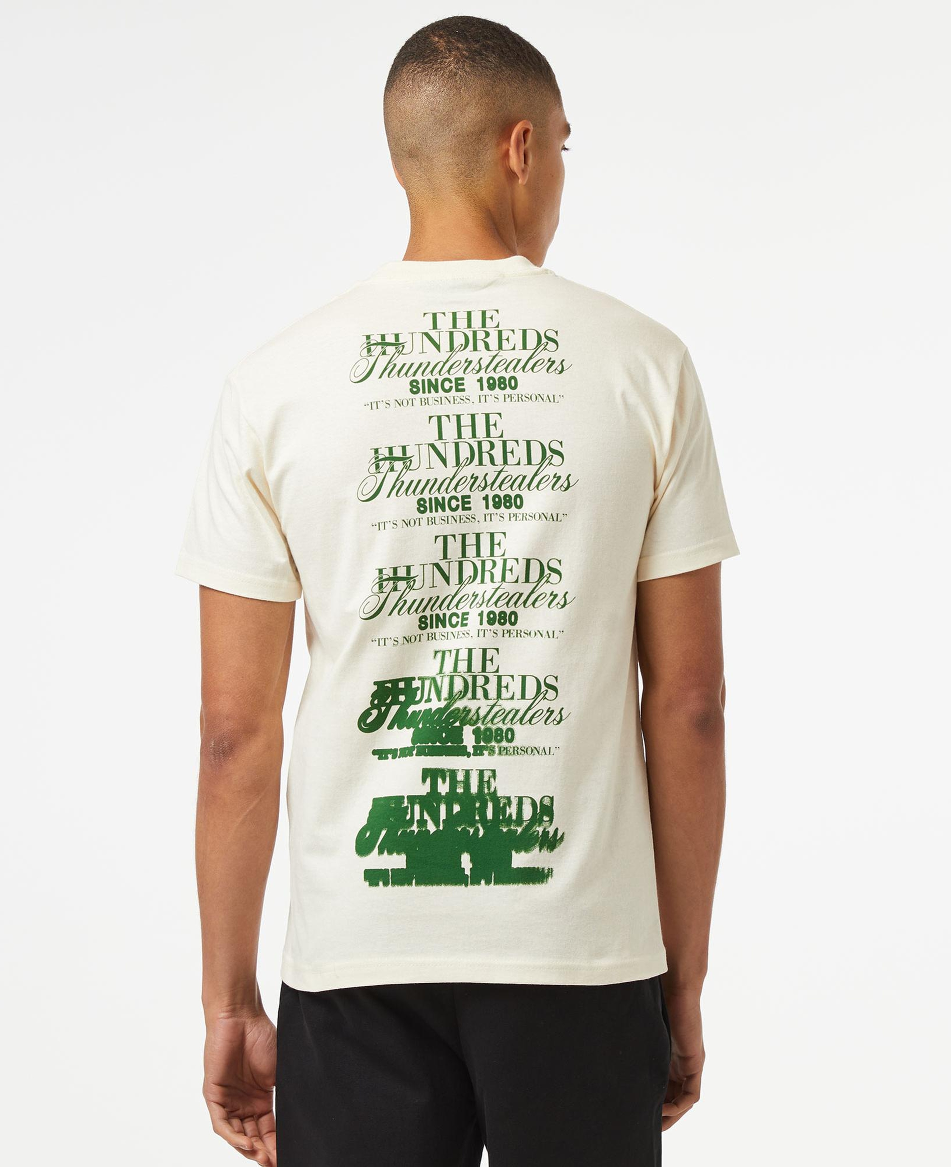 The Hundreds Business Minded Erkek Krem T-Shirt