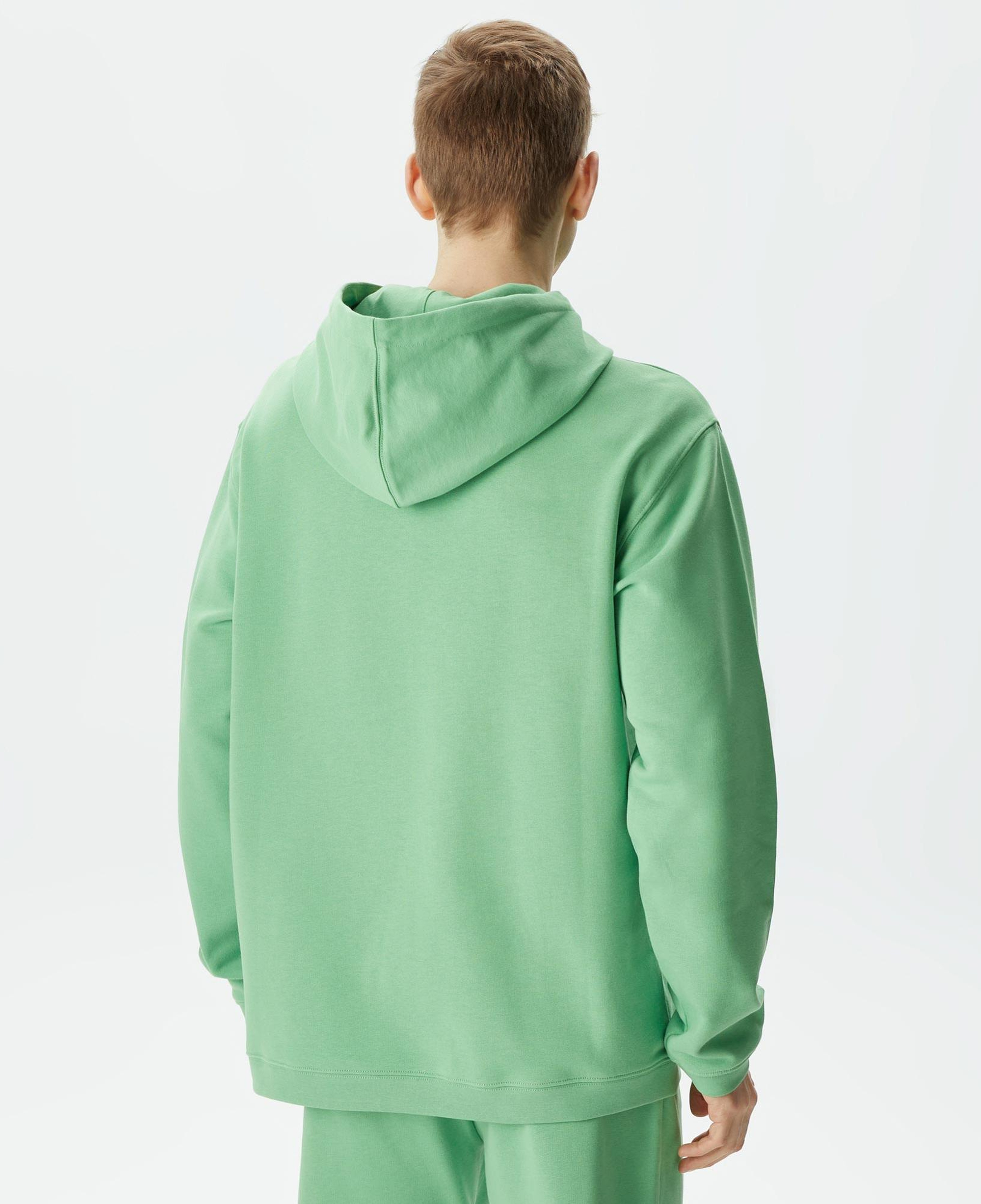 Les Benjamins Essential 305 Erkek Yeşil Hoodie