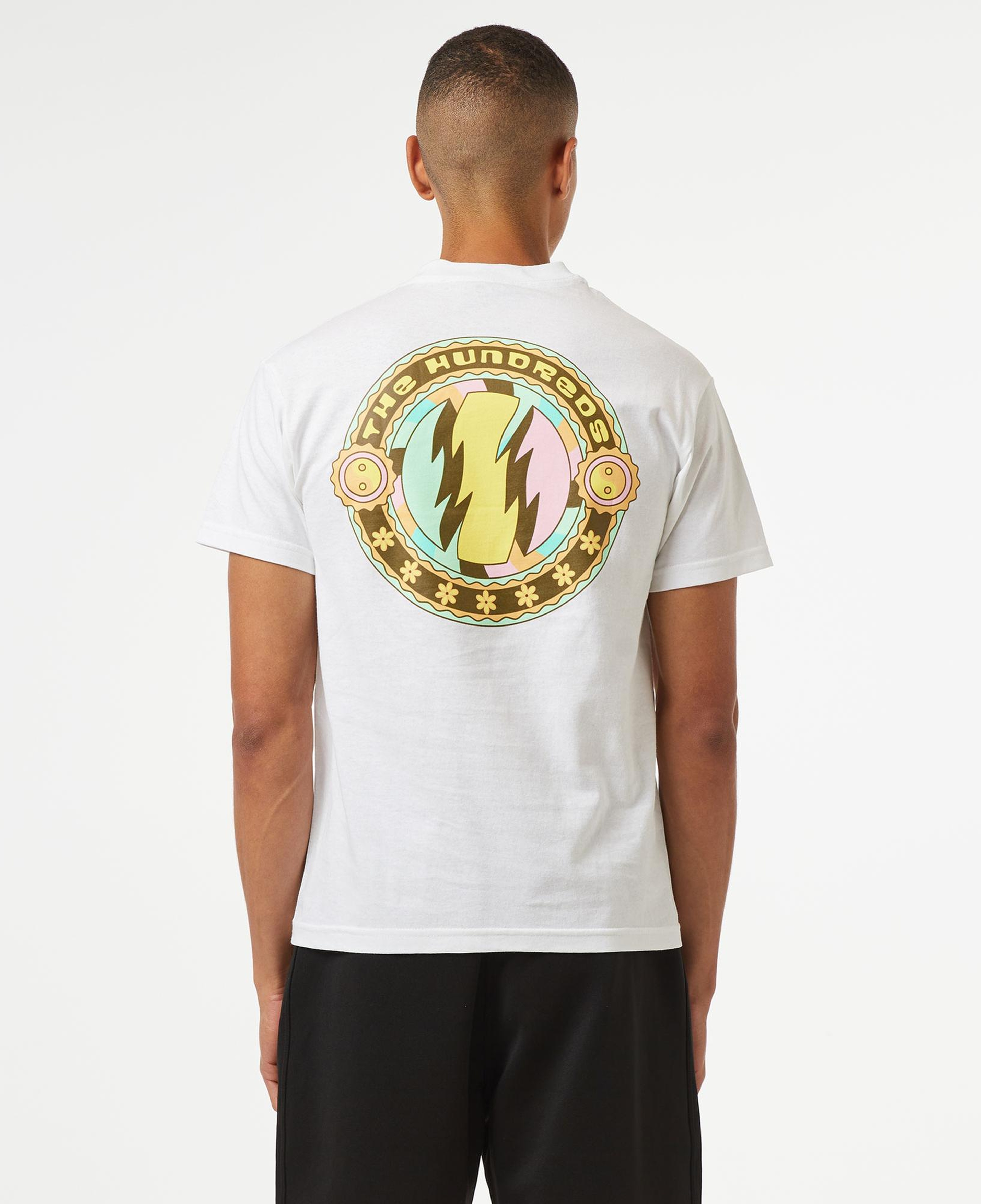 The Hundreds Wildfire Surf Erkek Beyaz T-Shirt