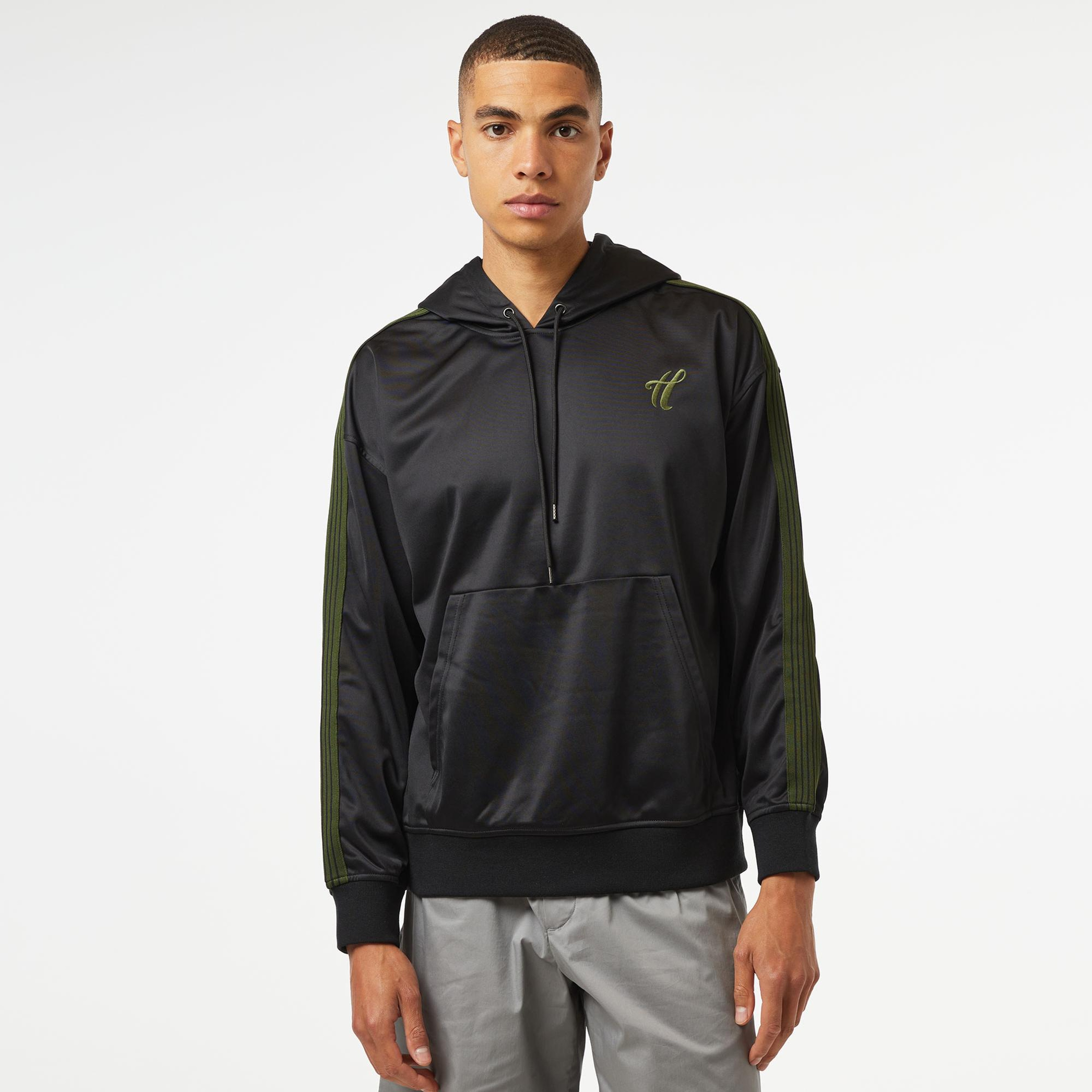 The Hundreds Script Track Erkek Siyah Hoodie