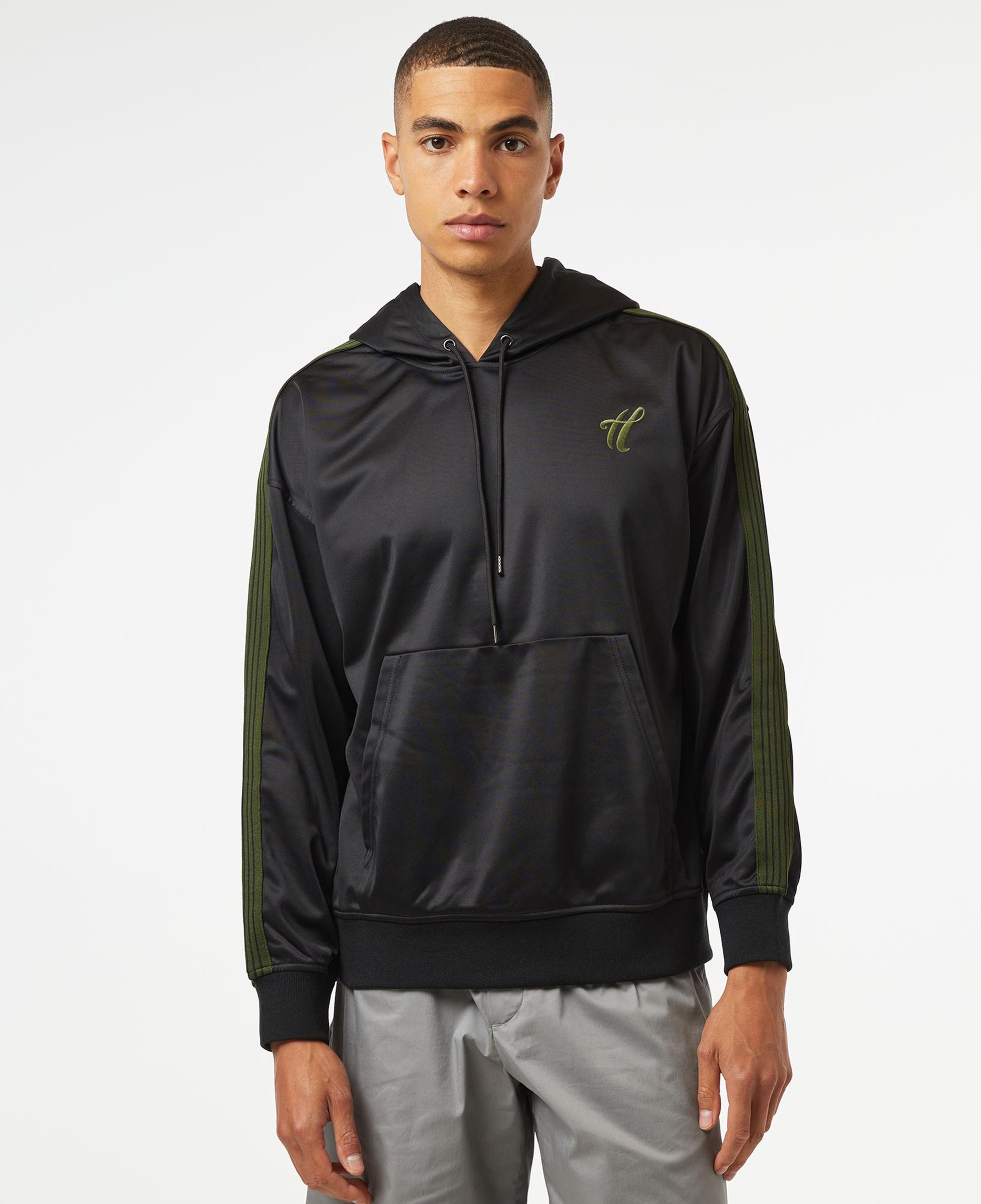 The Hundreds Script Track Erkek Siyah Hoodie