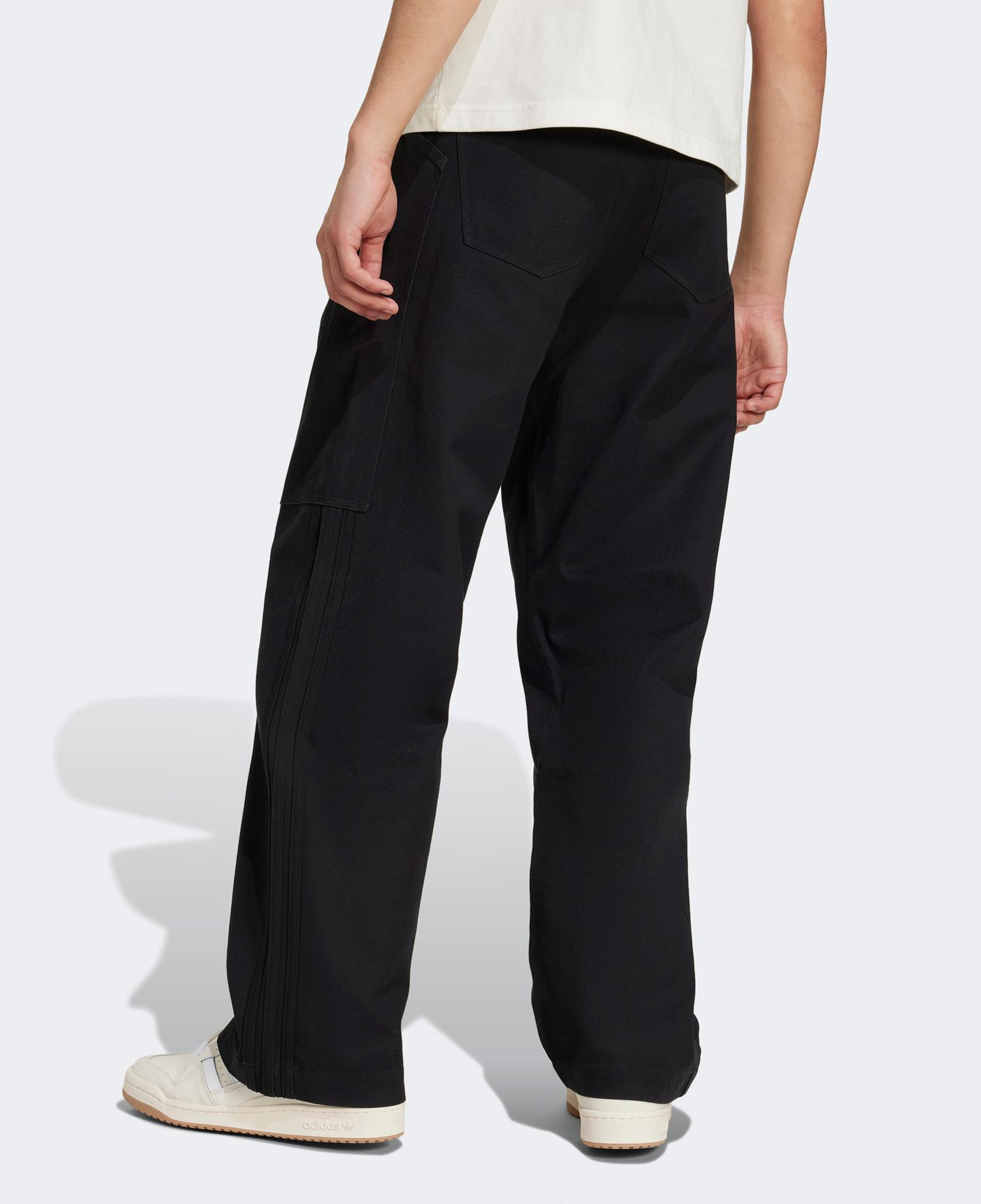 adidas Premium Essentials Twill Cargo Erkek Siyah Eşofman Altı