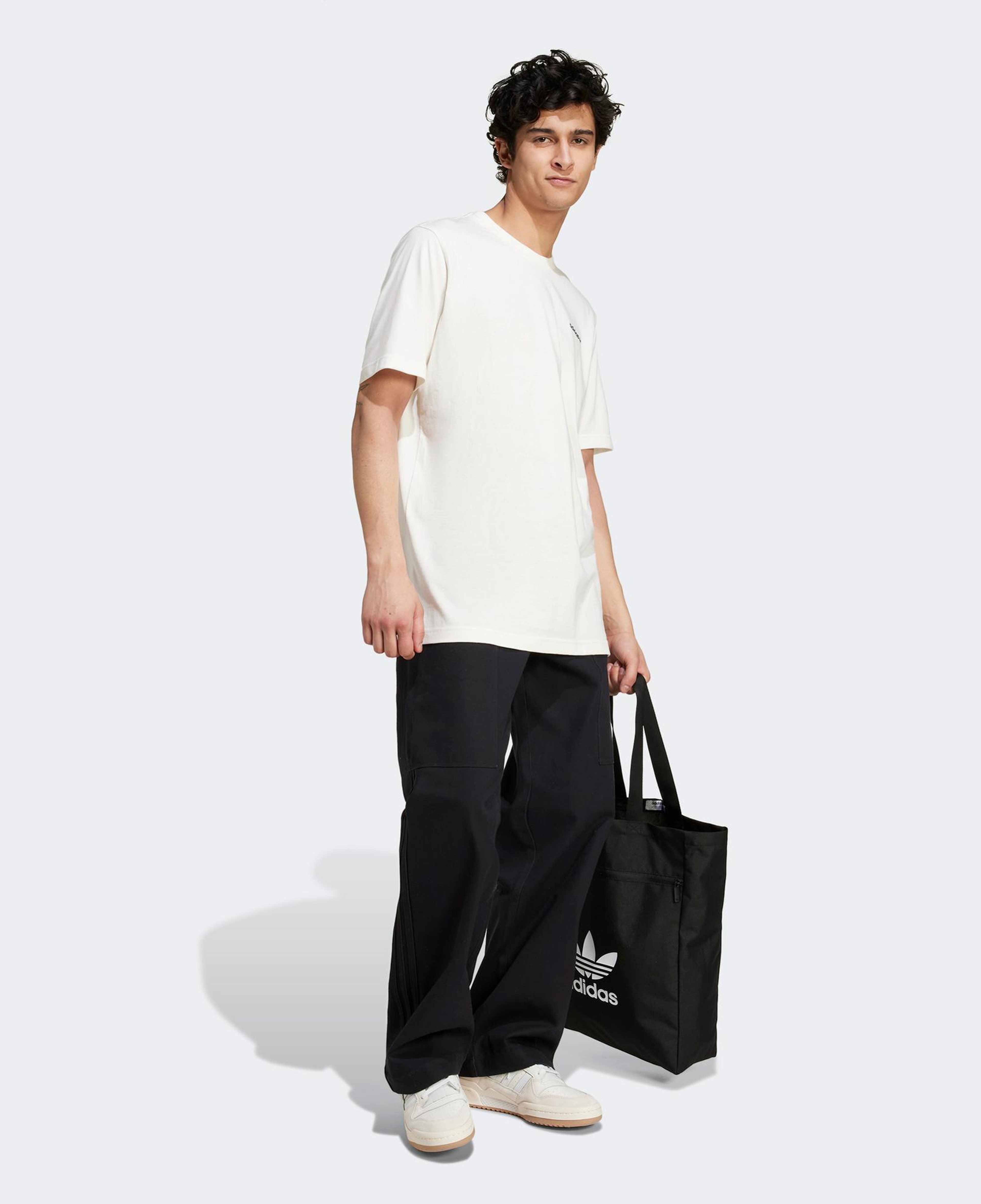 adidas Premium Essentials Twill Cargo Erkek Siyah Eşofman Altı