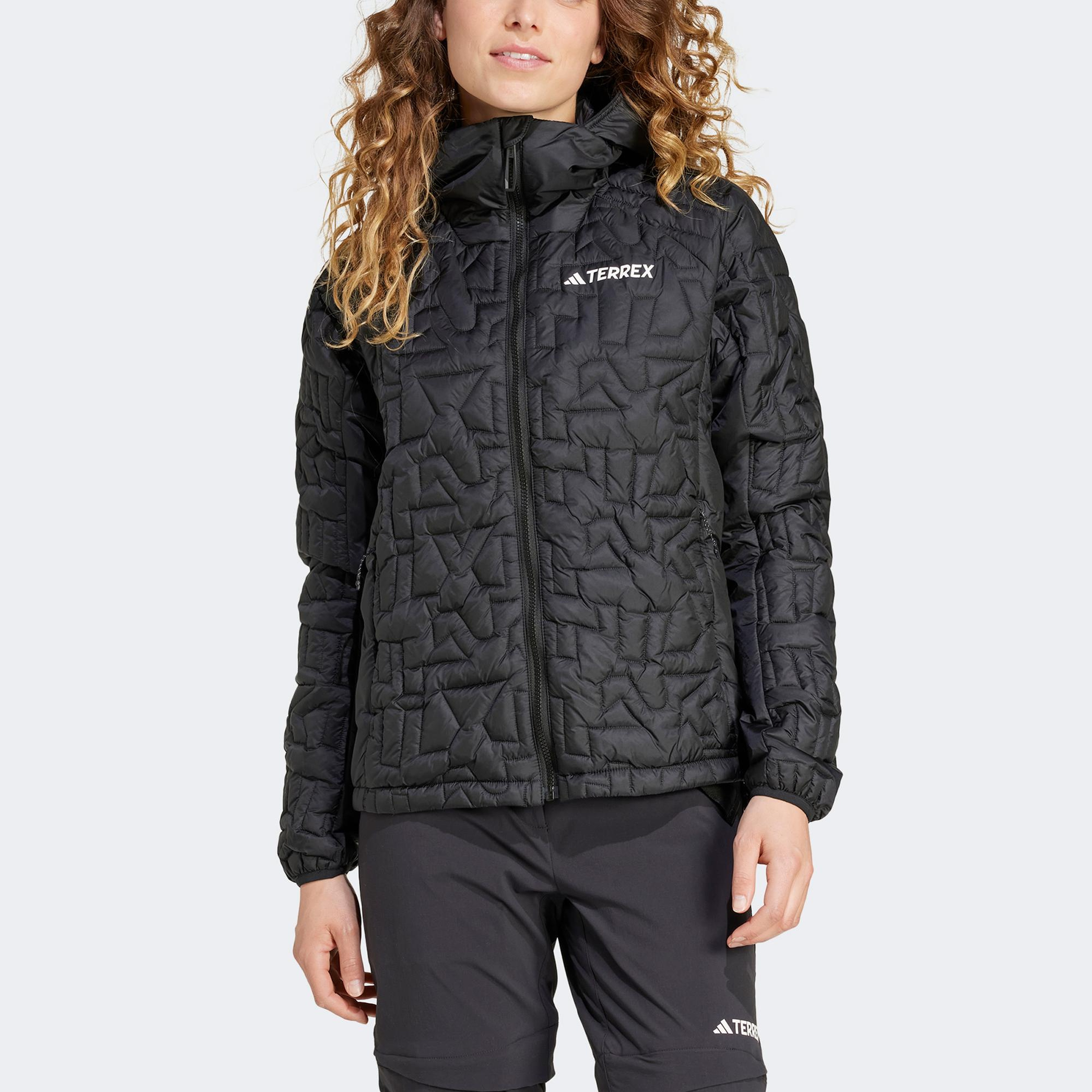 adidas Terrex Xperior PrimaLoft Loose Fill Insulated  Kadın Siyah Mont