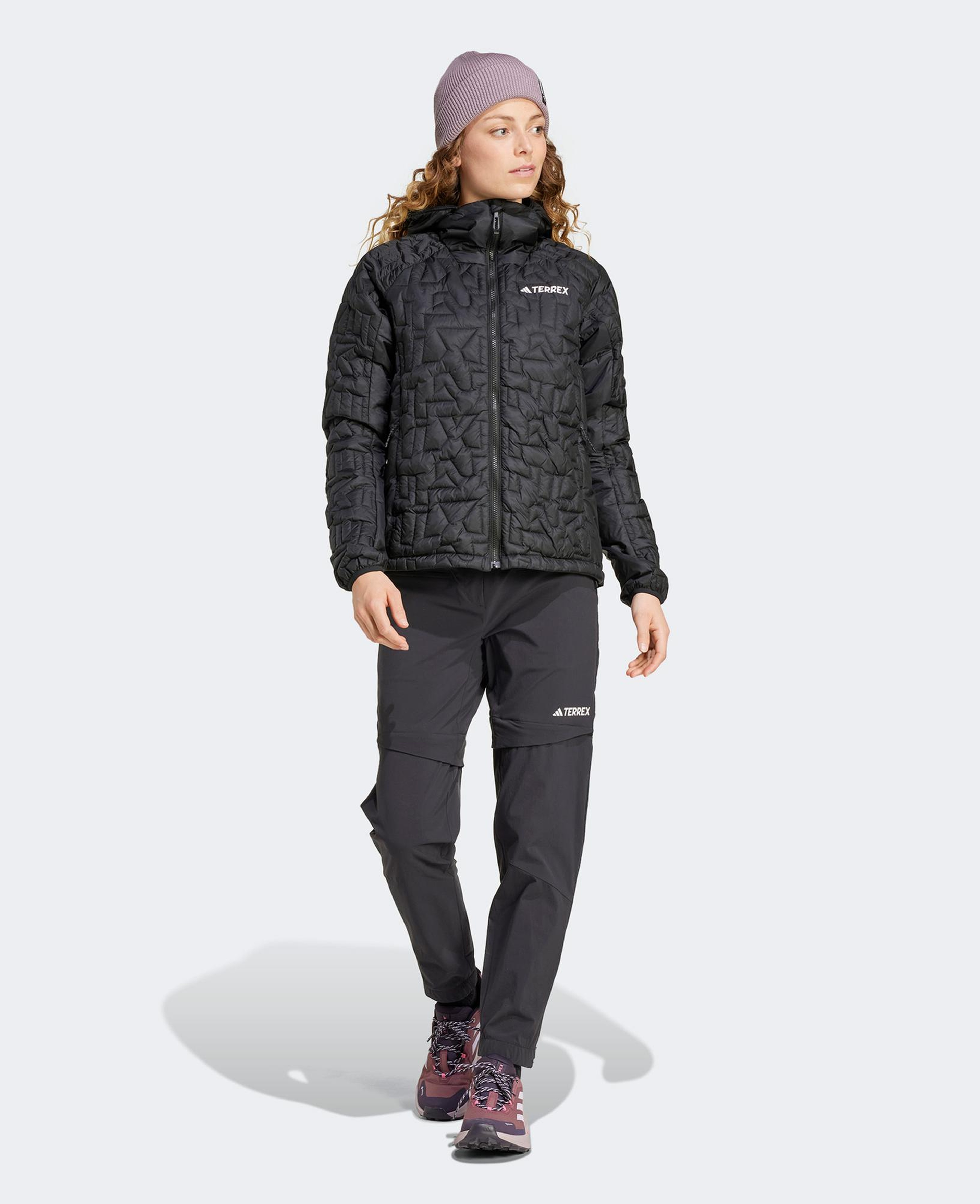 adidas Terrex Xperior PrimaLoft Loose Fill Insulated  Kadın Siyah Mont