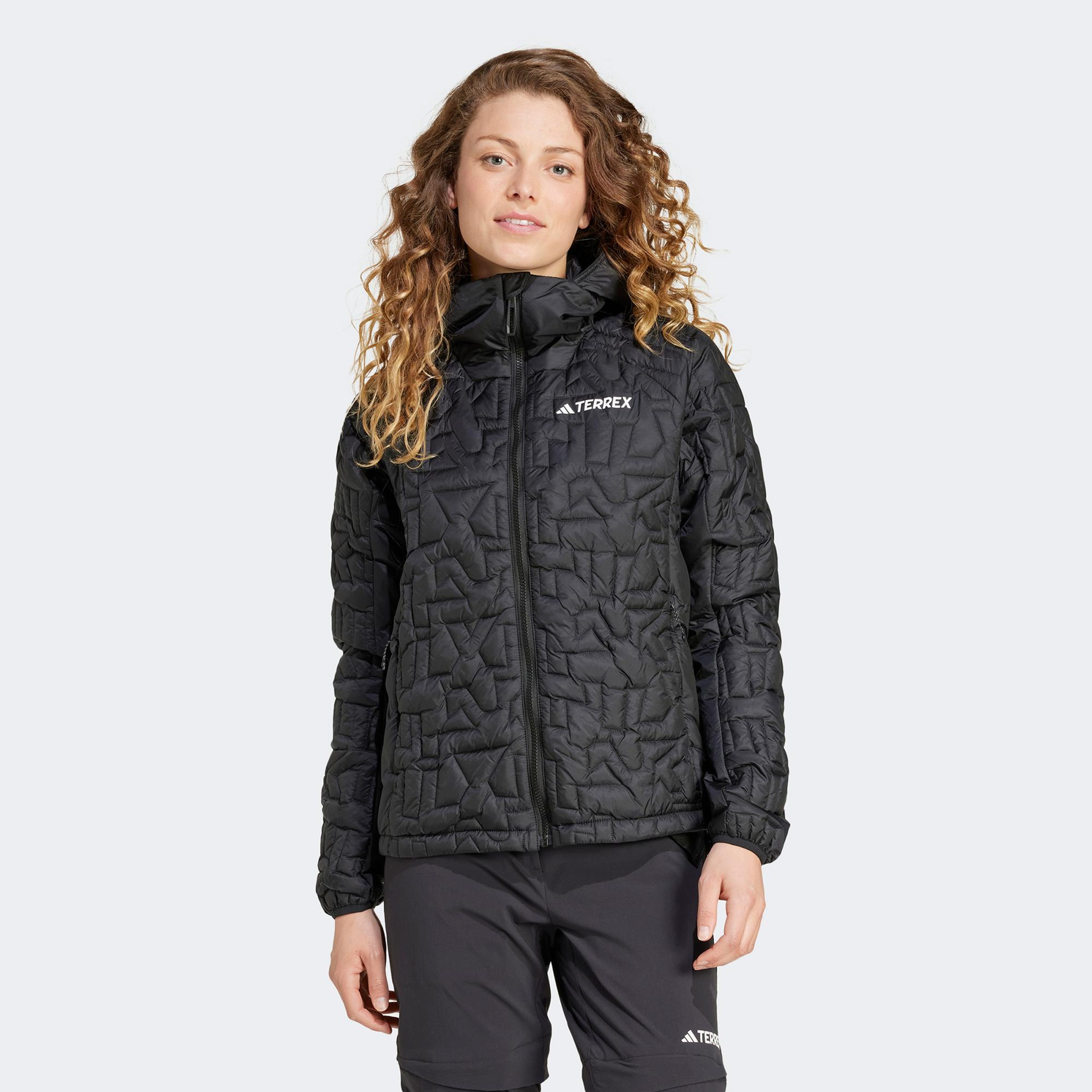 adidas Terrex Xperior PrimaLoft Loose Fill Insulated  Kadın Siyah Mont