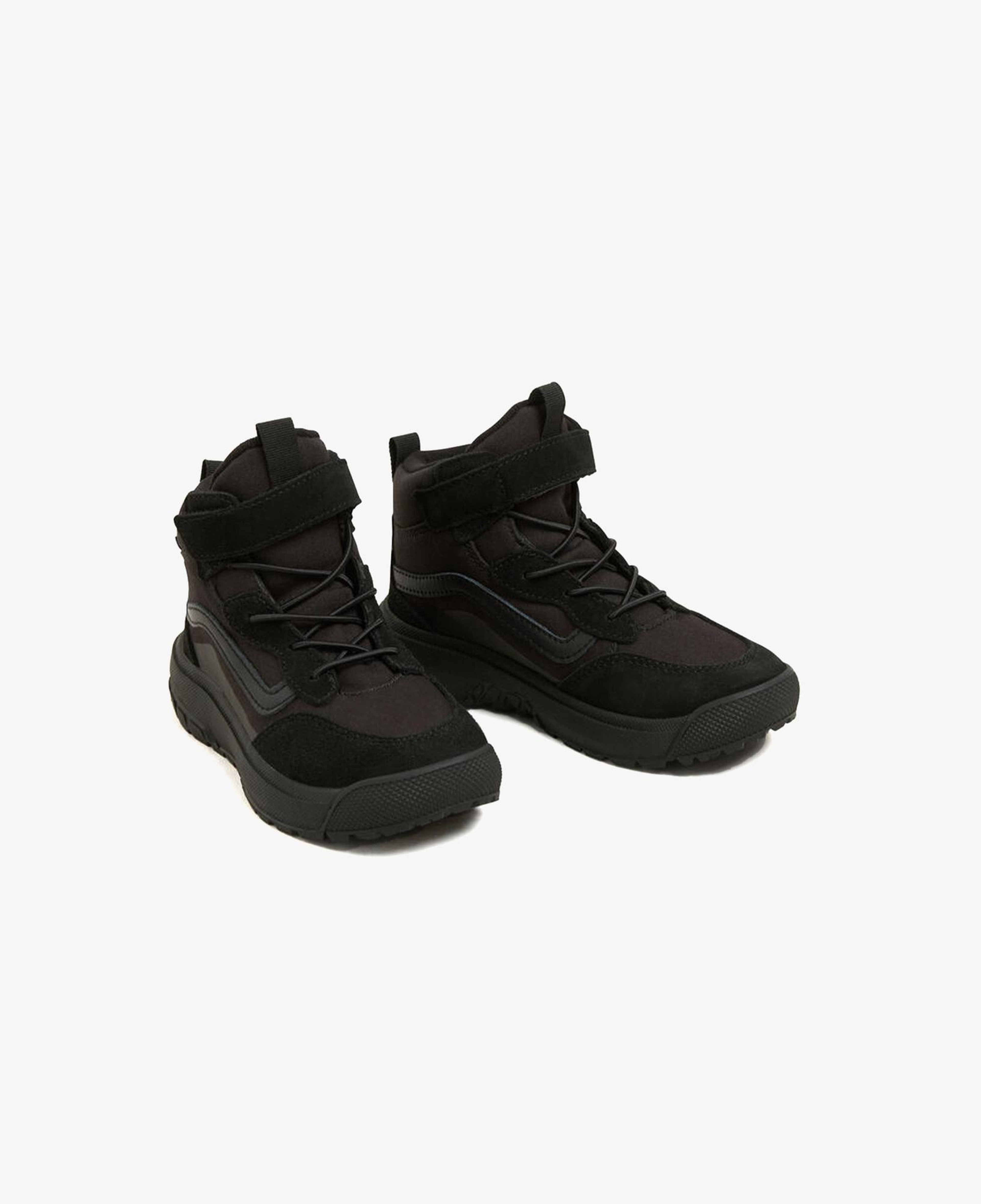 Vans Mte Mini Crest Çocuk Siyah Sneaker