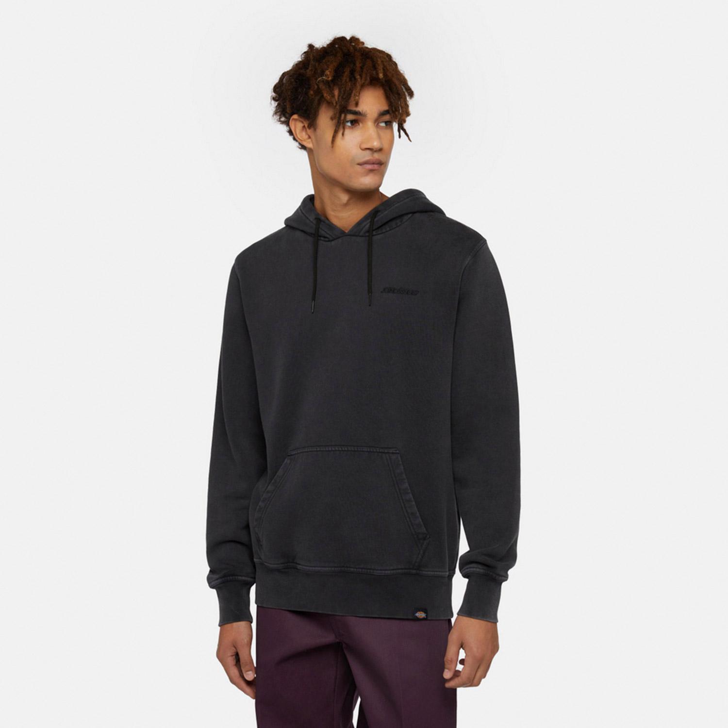 Dickies Plentywood Hoodie Erkek Siyah Sweatshirt