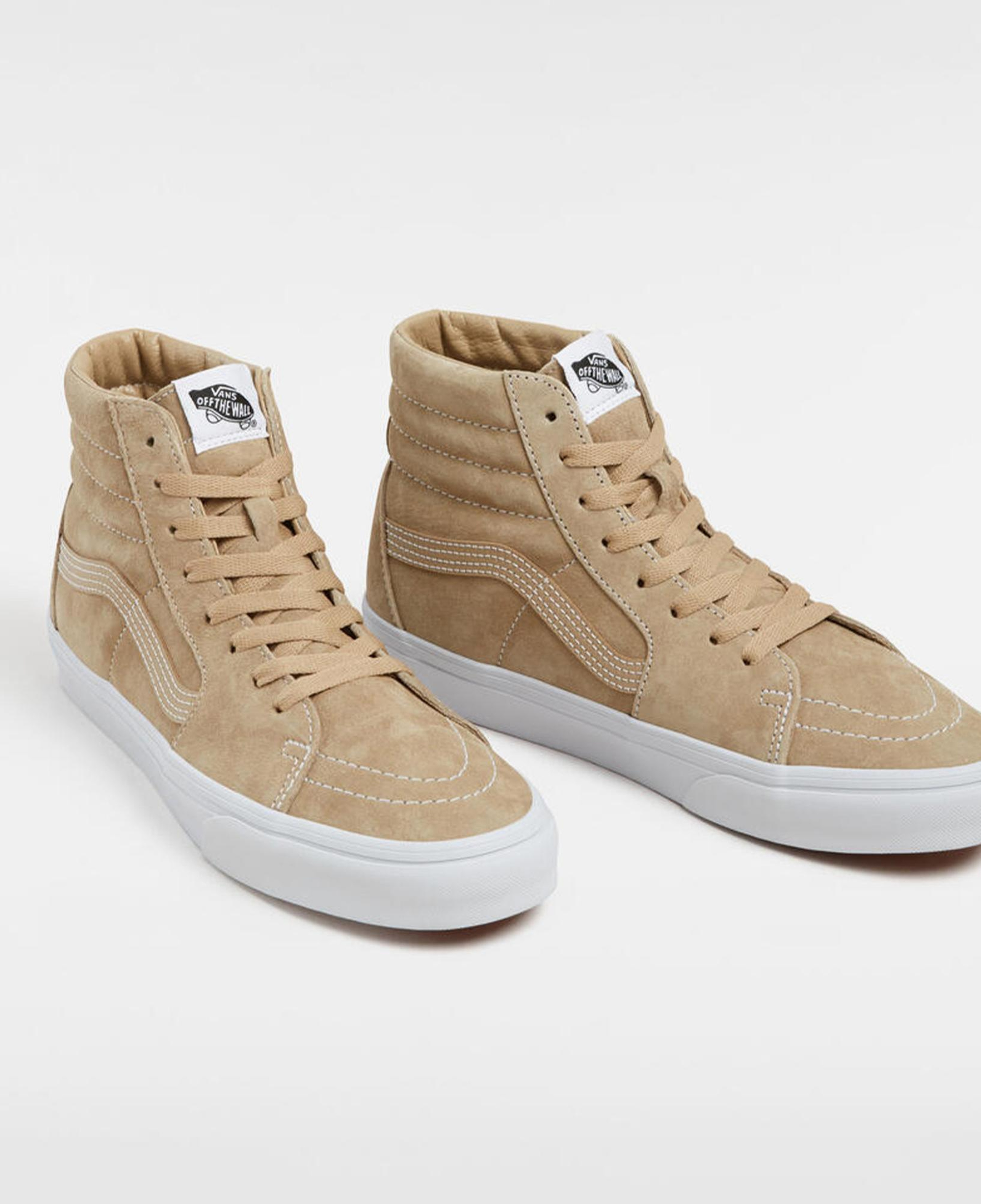 Vans Sk8-Hi Unisex Bej Sneaker