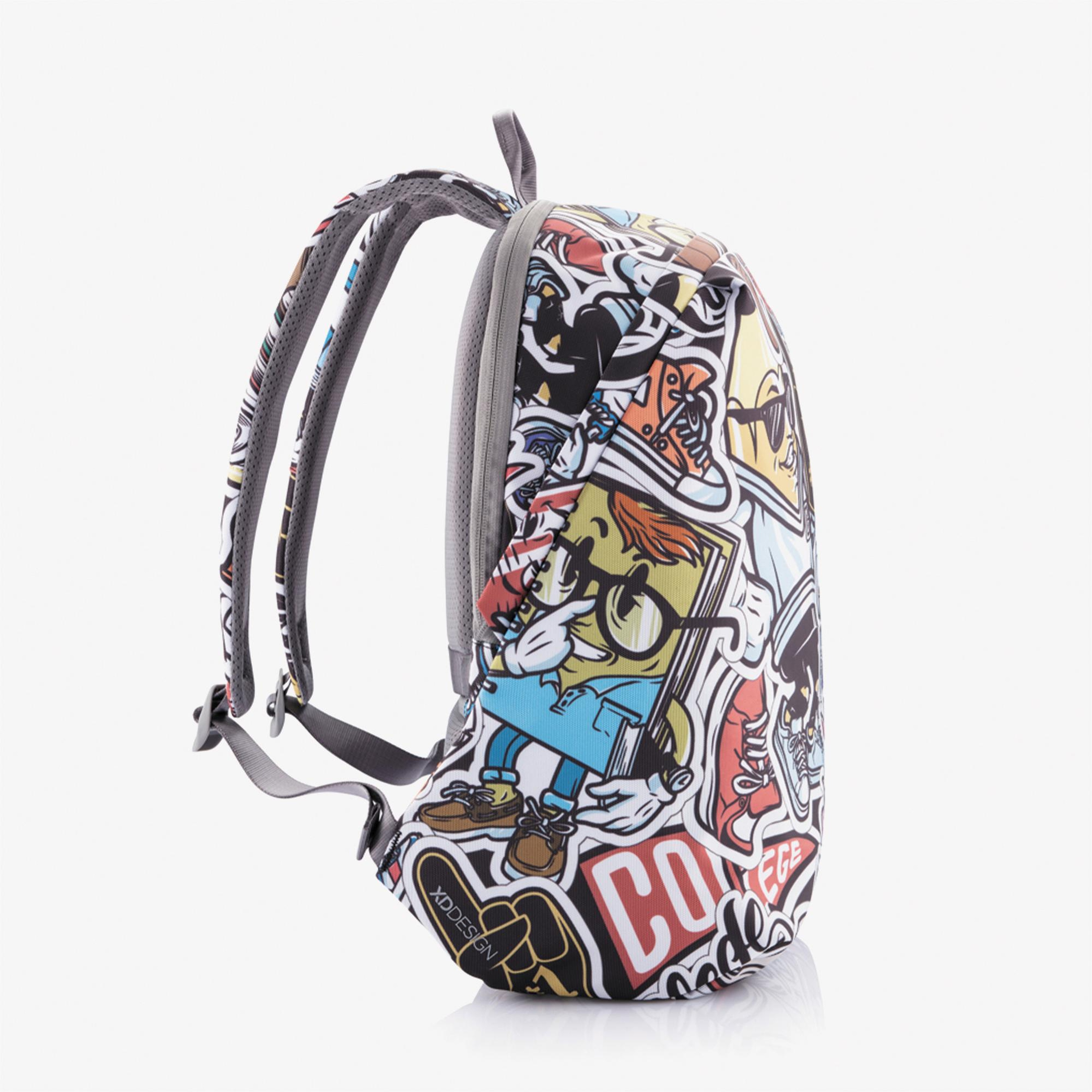 XD Design Bobby Soft Art Unisex Renkli Sırt Çantası