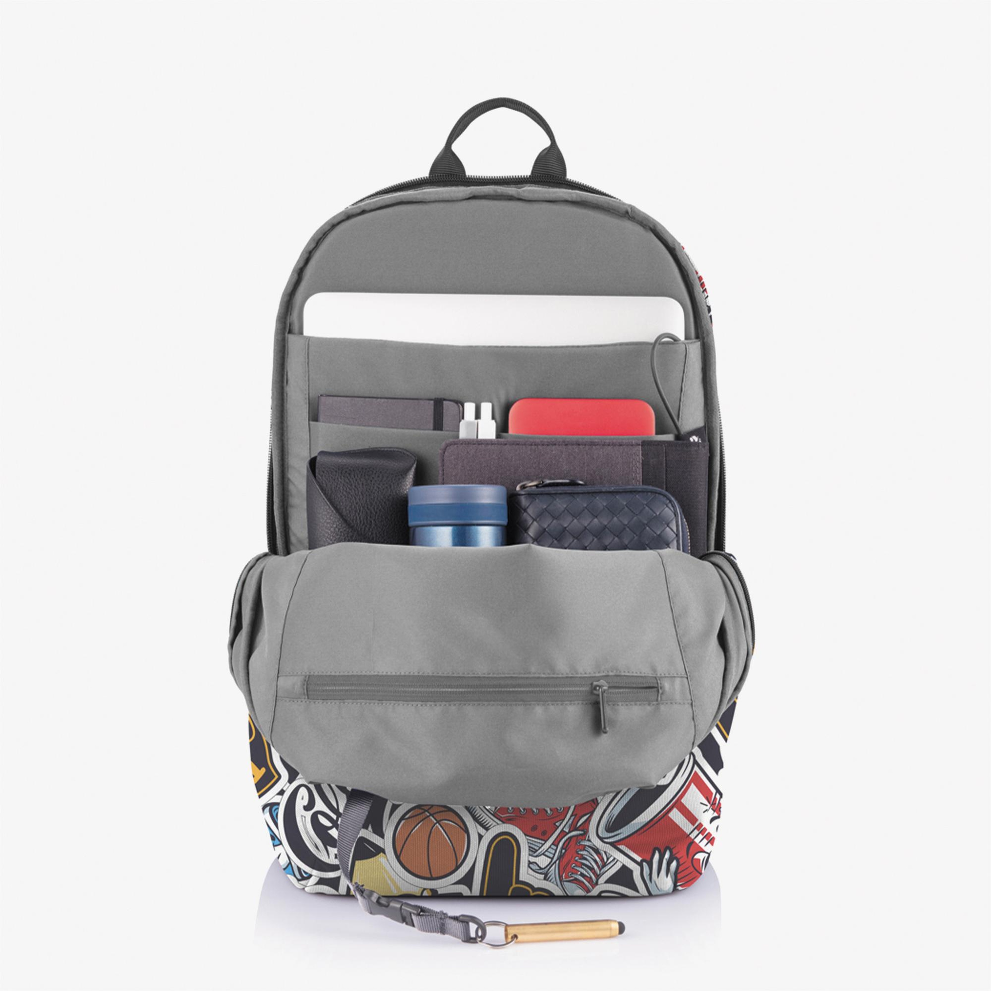 XD Design Bobby Soft Art Unisex Renkli Sırt Çantası