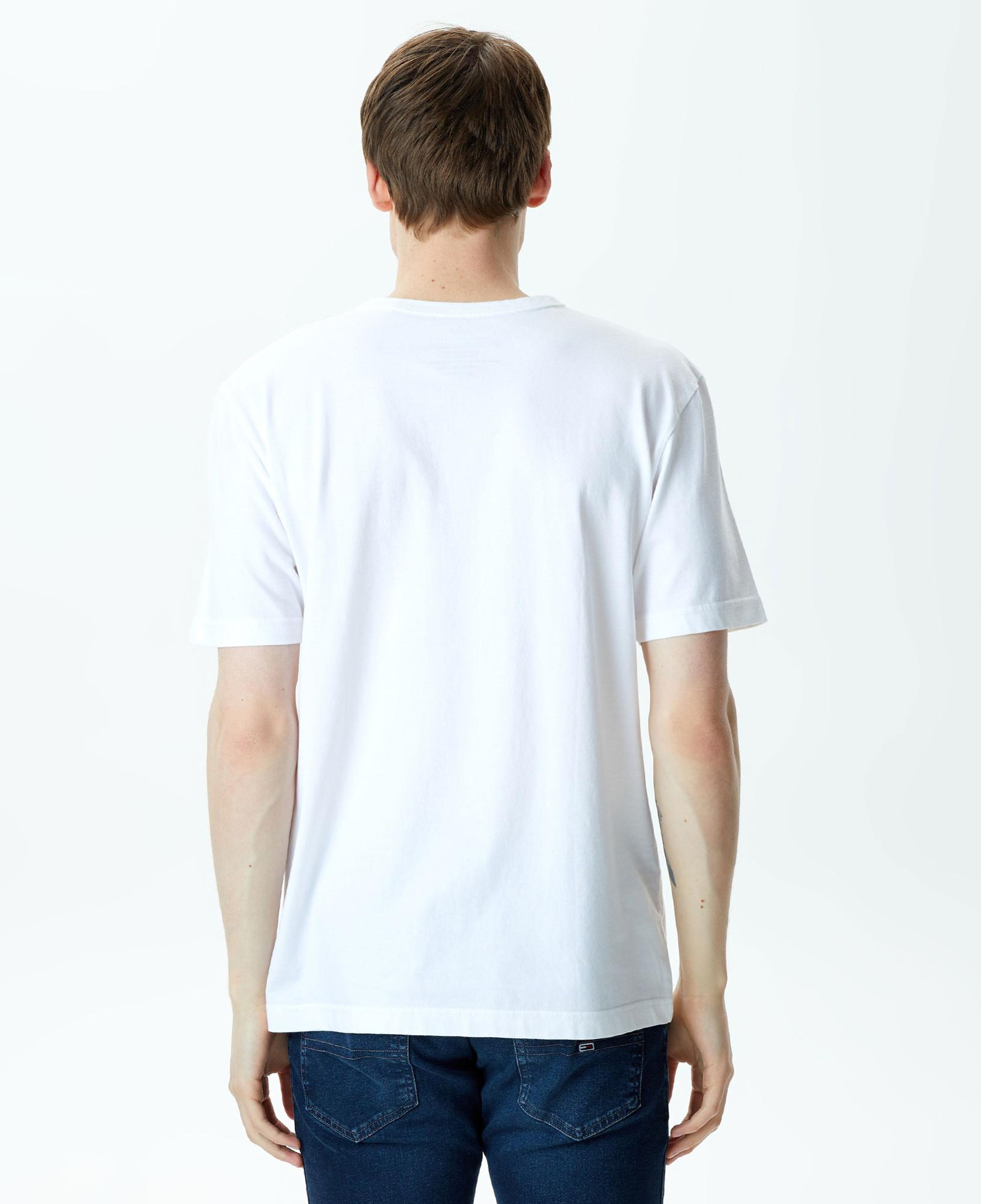 Alpha Industries Alpha Gradient Unisex Beyaz T-Shirt