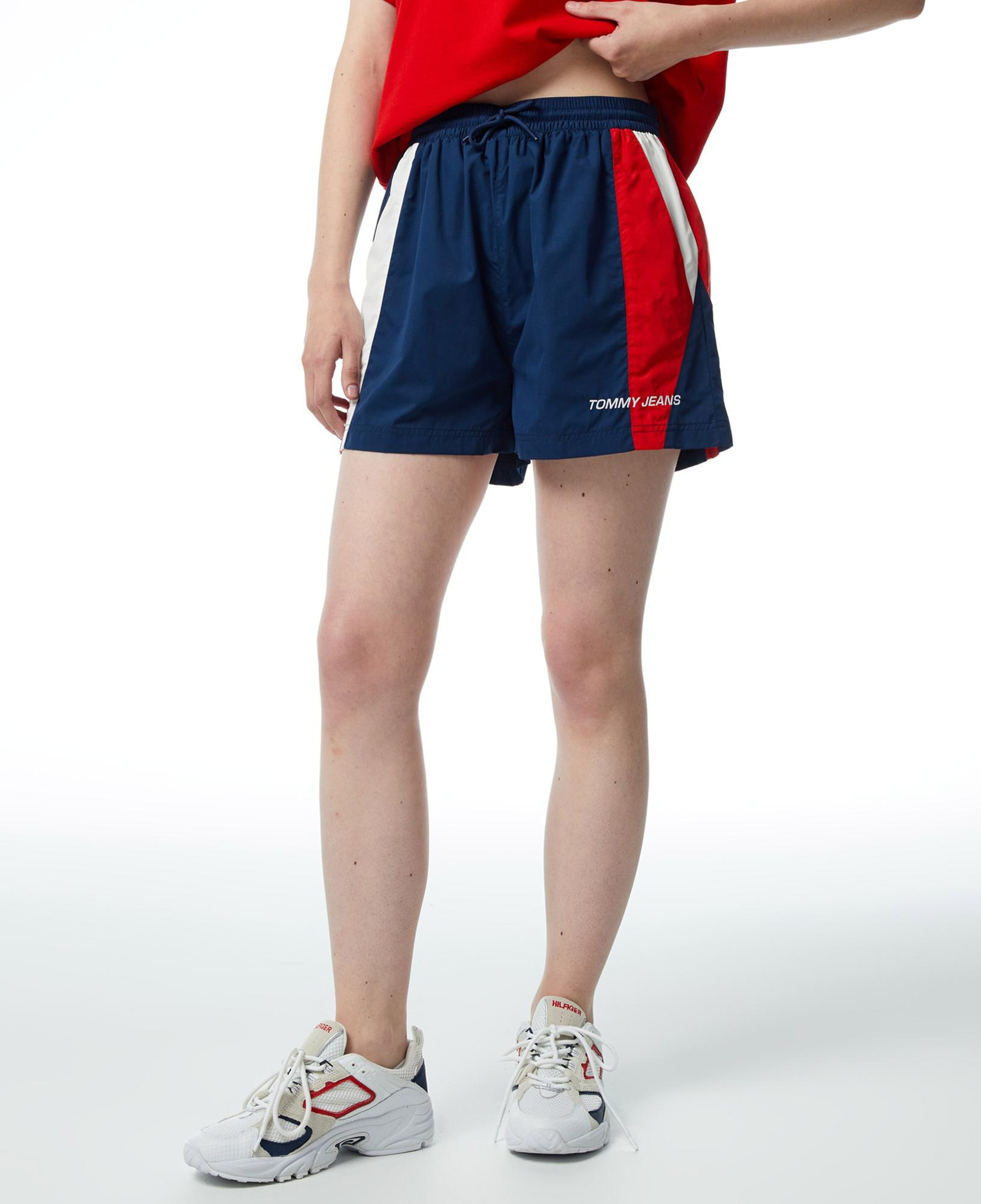 Tommy Jeans Archive Games Track Kadın Mavi Şort