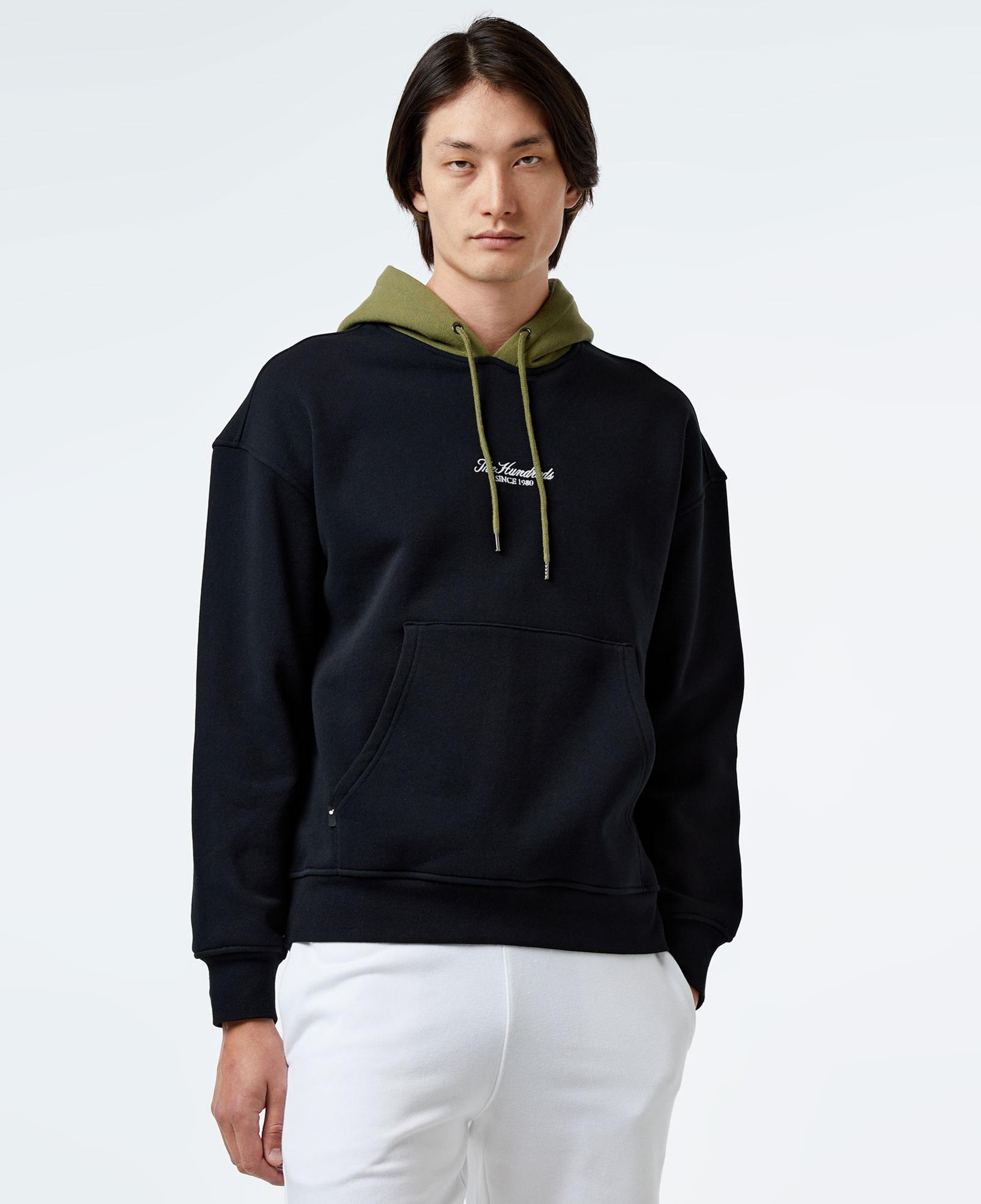 The Hundreds Rich Pullover Erkek Siyah Hoodie