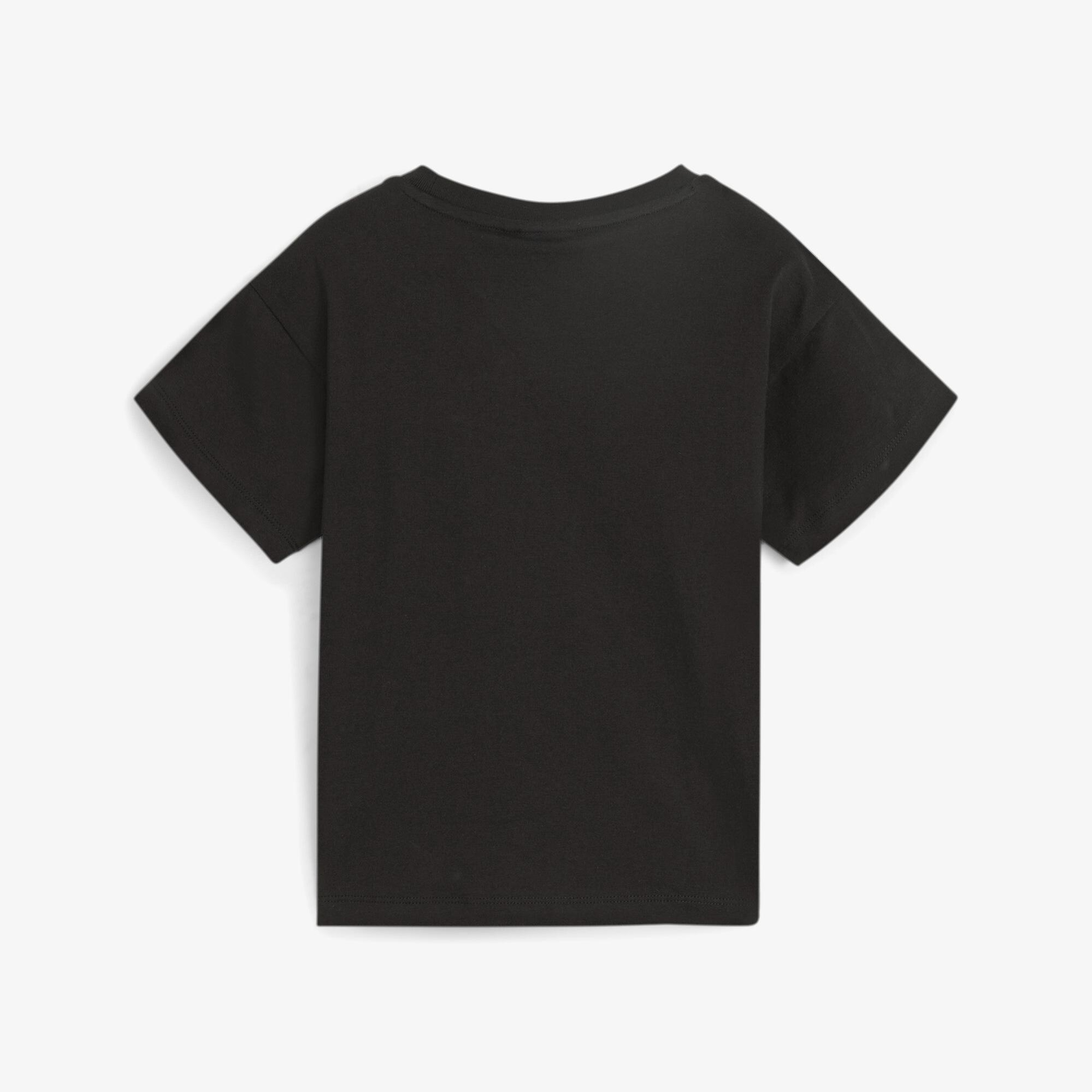 Puma X Trolls Graphic Çocuk Siyah T-Shirt