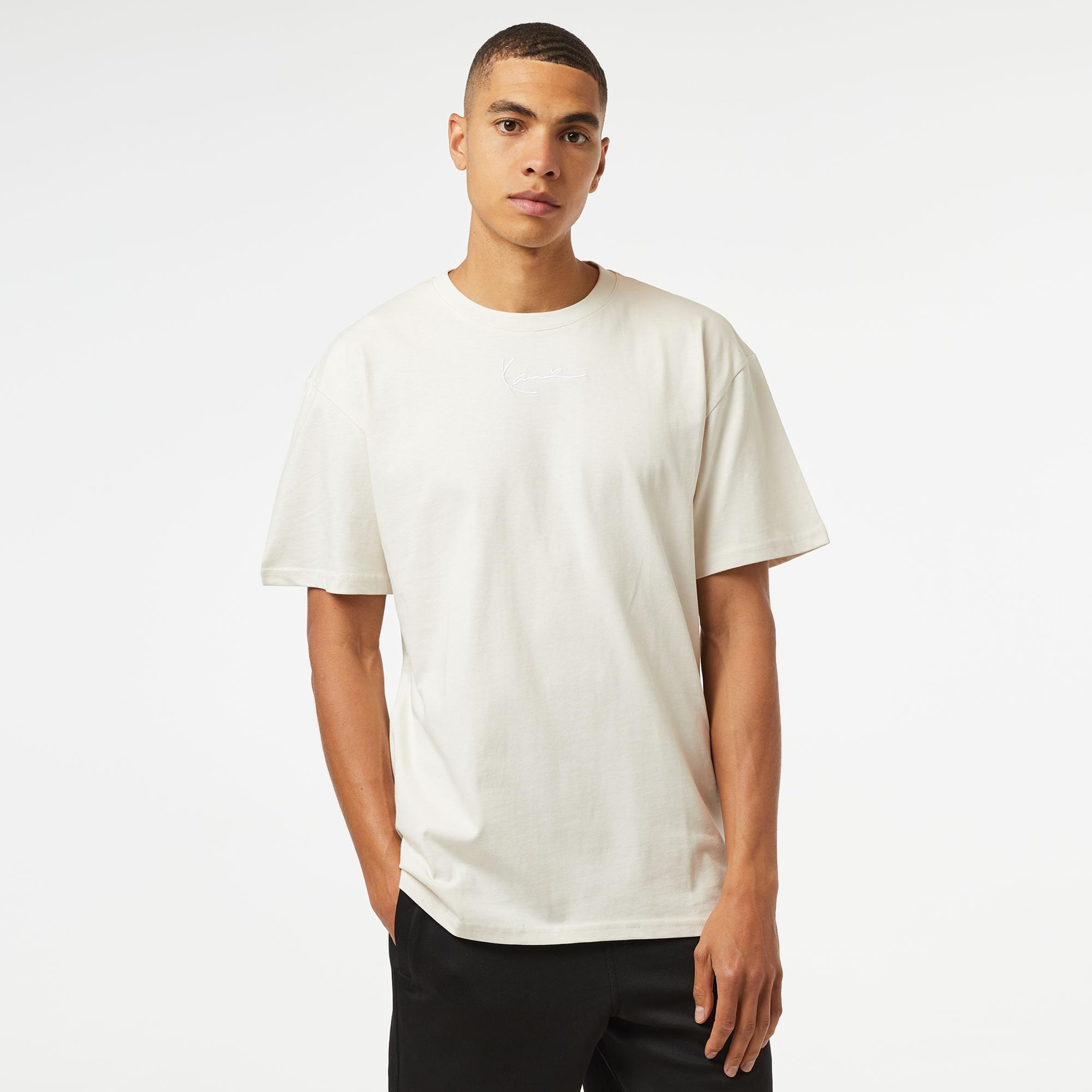 Karl Kani KK Small Sign. Essential Erkek Beyaz T-Shirt