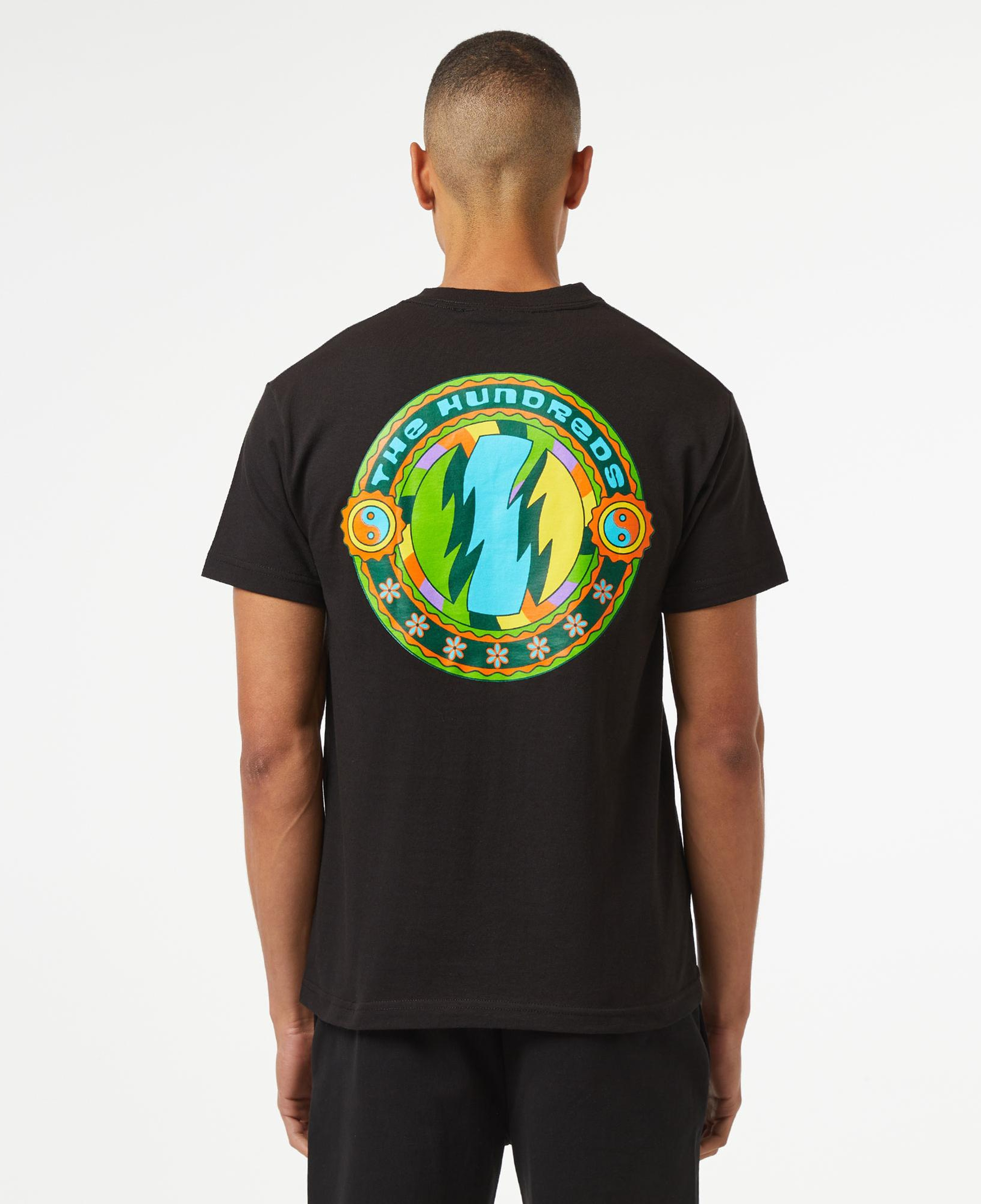 The Hundreds Wildfire Surf Erkek Siyah T-Shirt