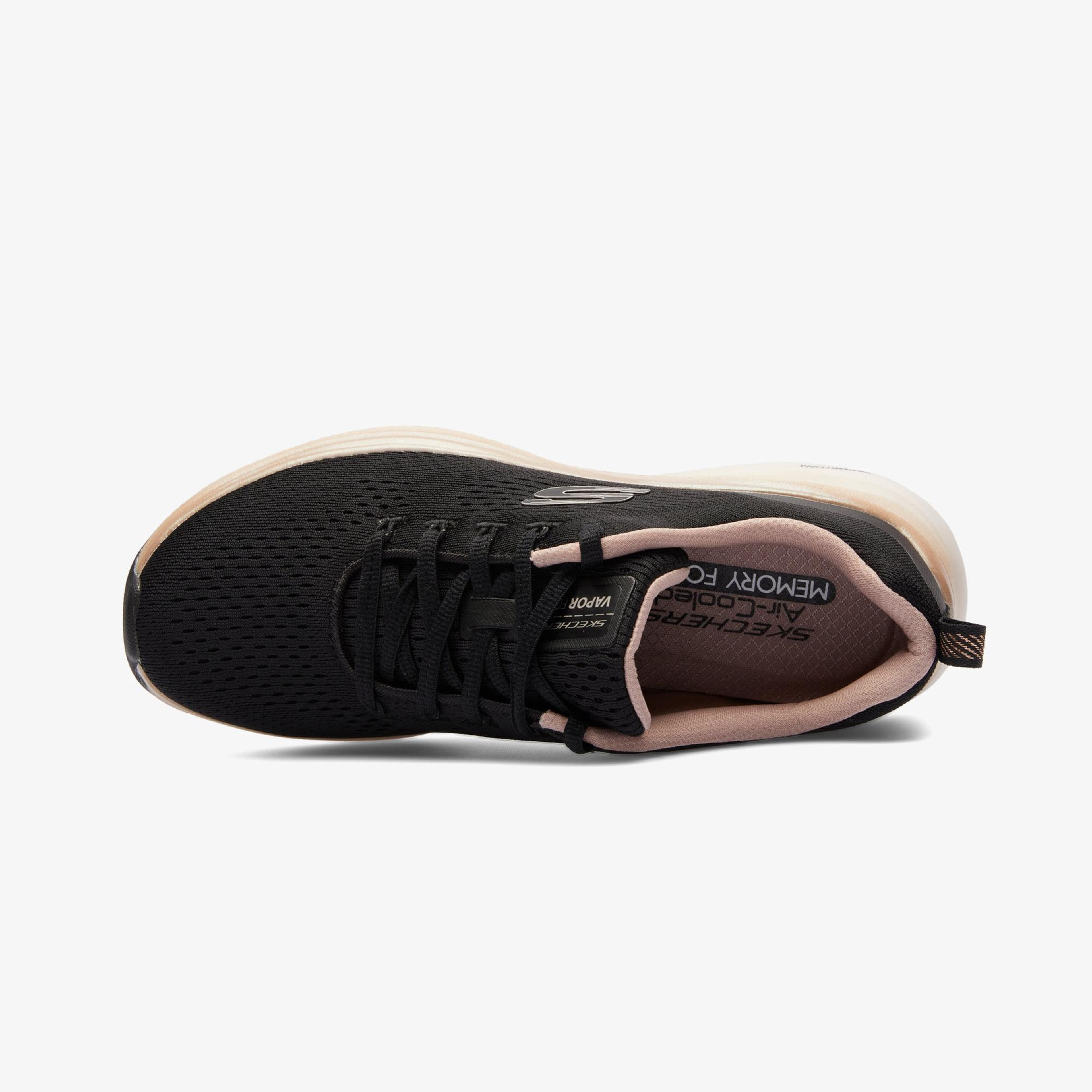 Skechers Vapor Foam Midnight Glimmer Kadın Siyah Spor Ayakkabı