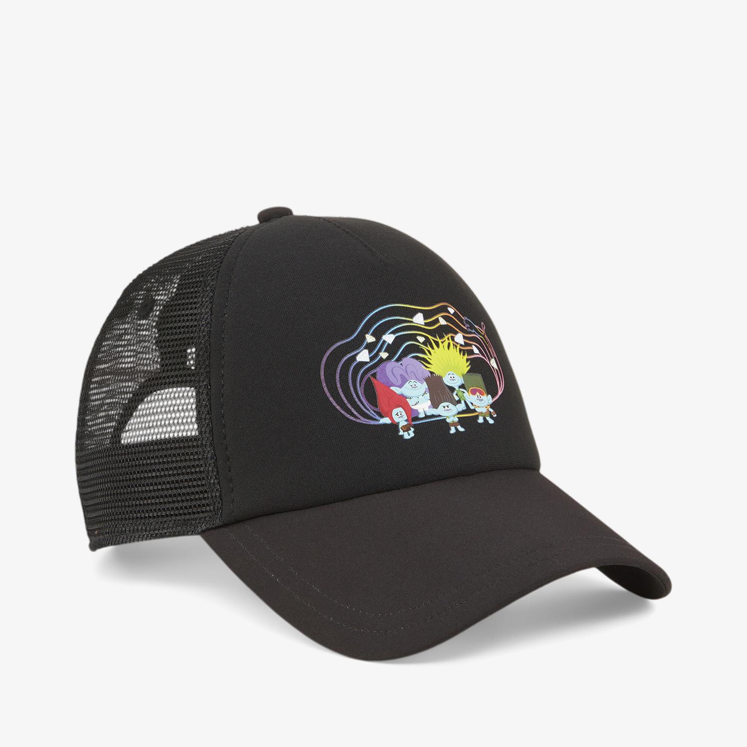 Puma X Trolls Çocuk Siyah Şapka