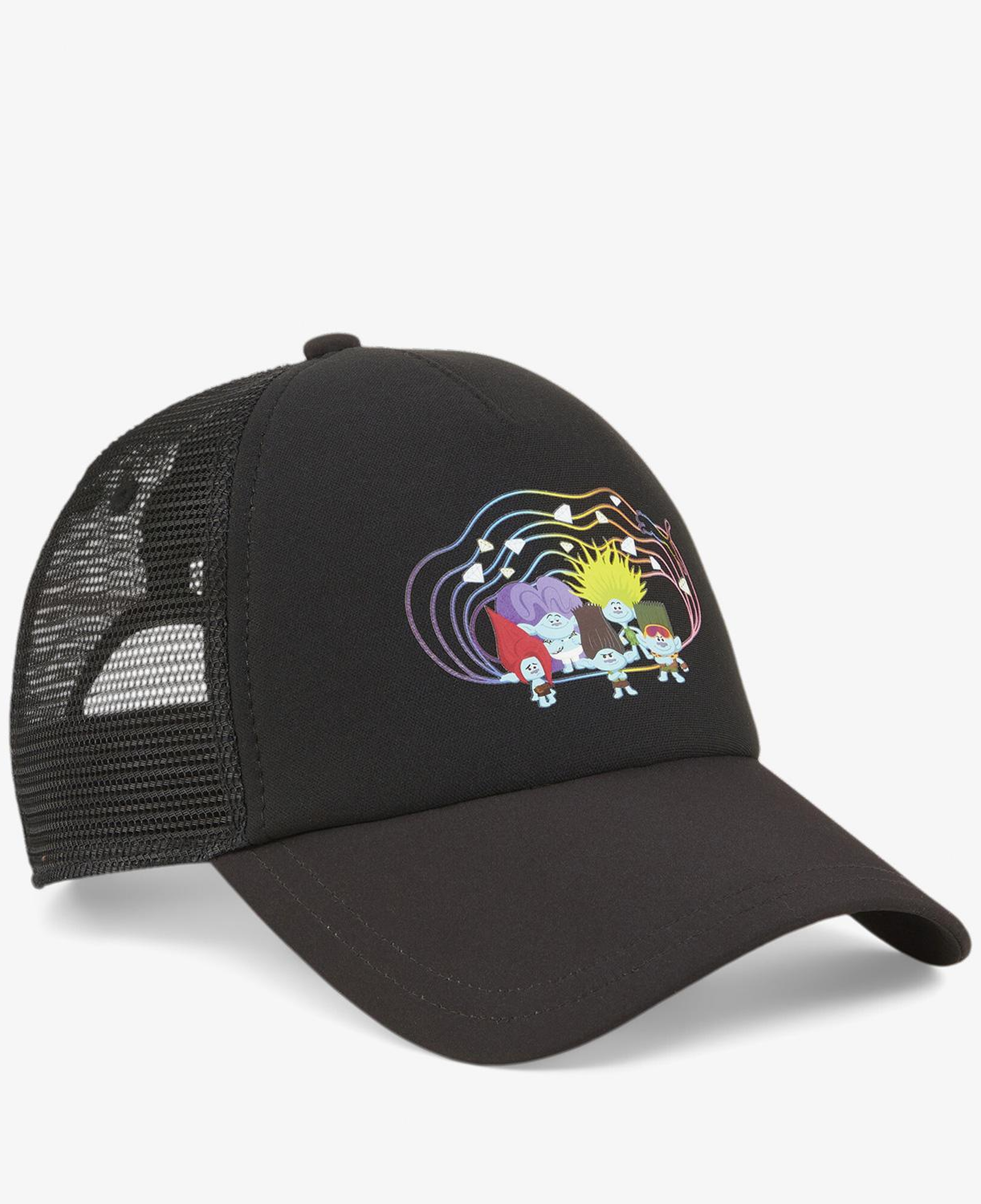 Puma X Trolls Çocuk Siyah Şapka