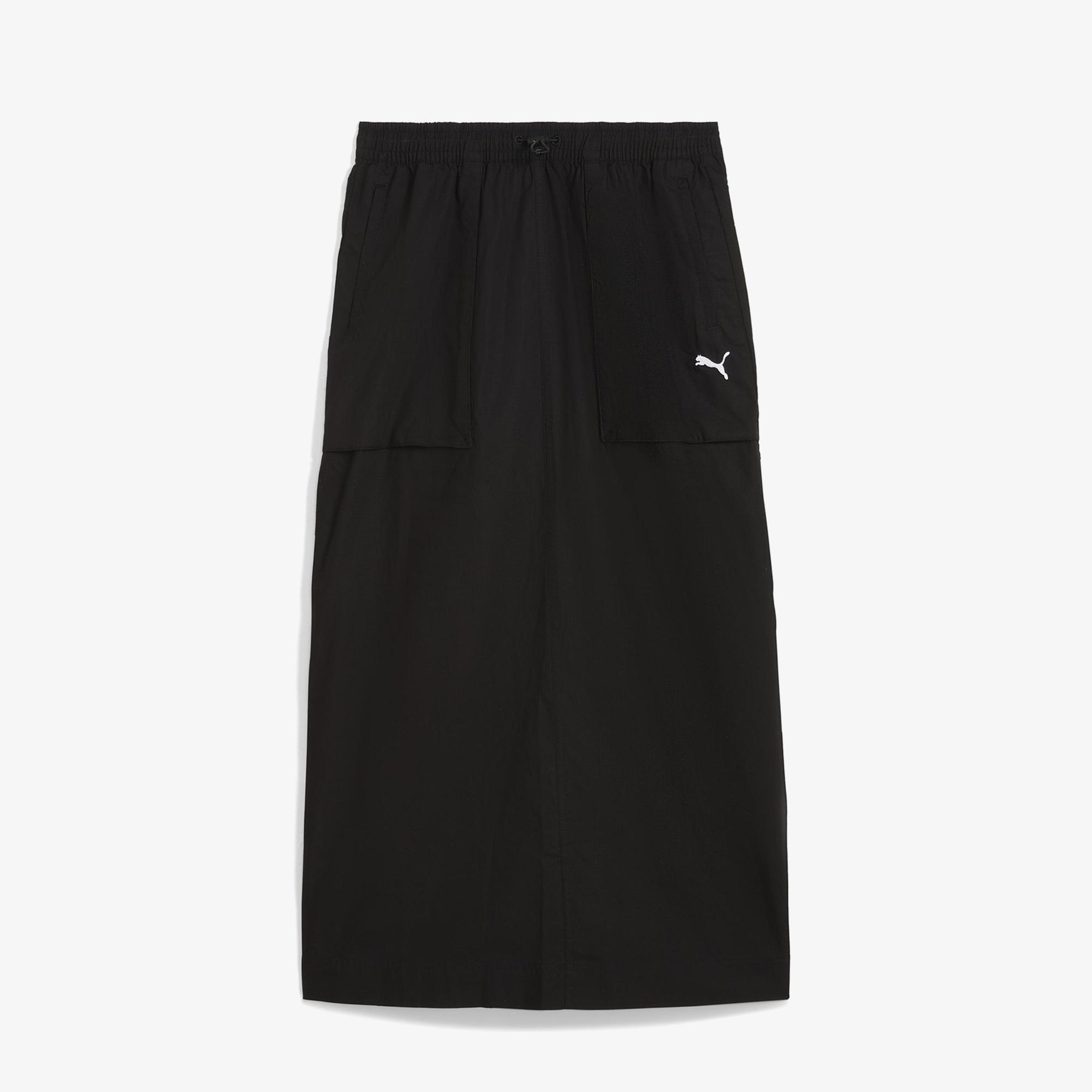Puma Future Puma Archive Skirt Kadın Siyah Maxi Etek