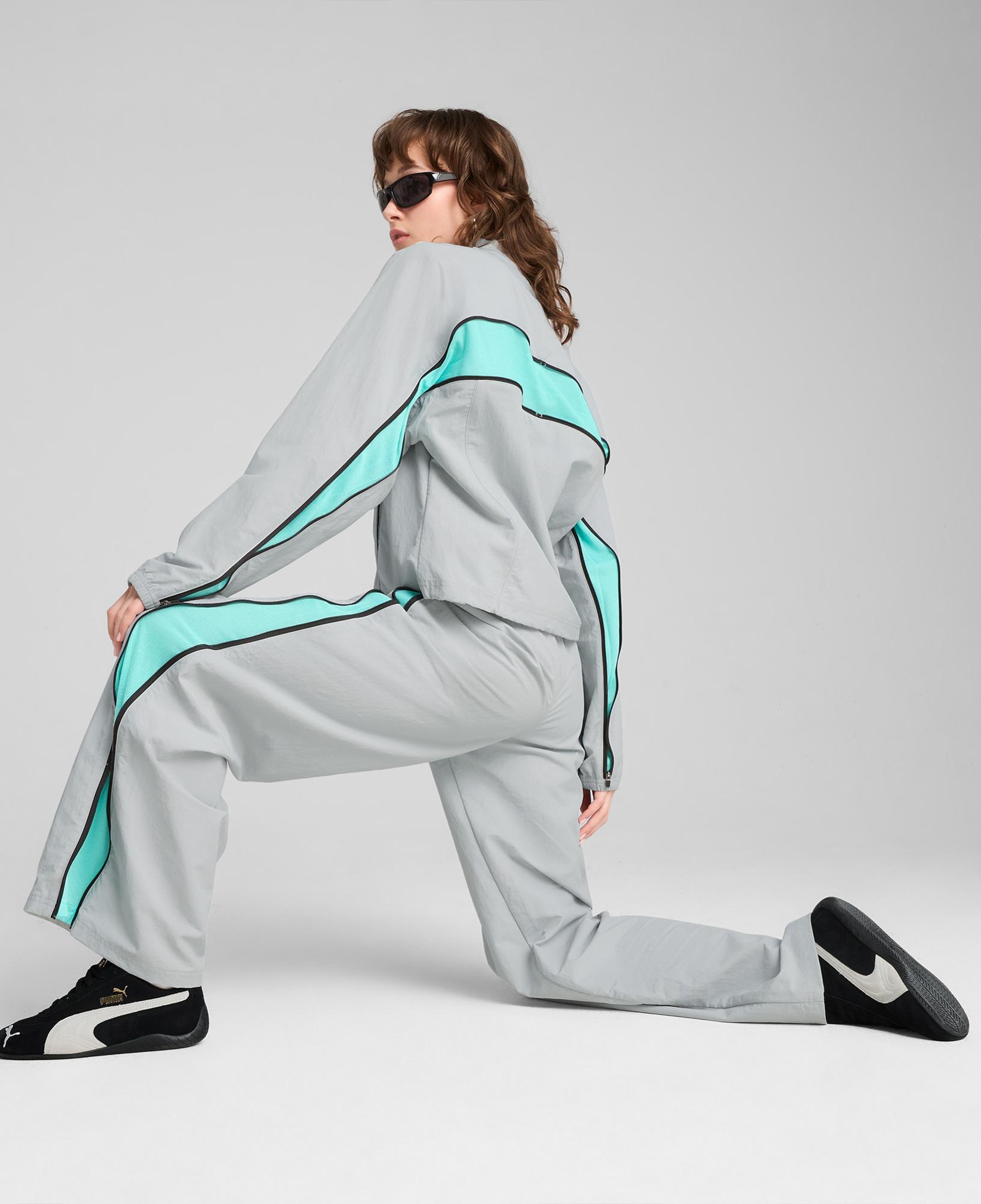 Puma Dare To Zip-Off Kadın Gri Ceket