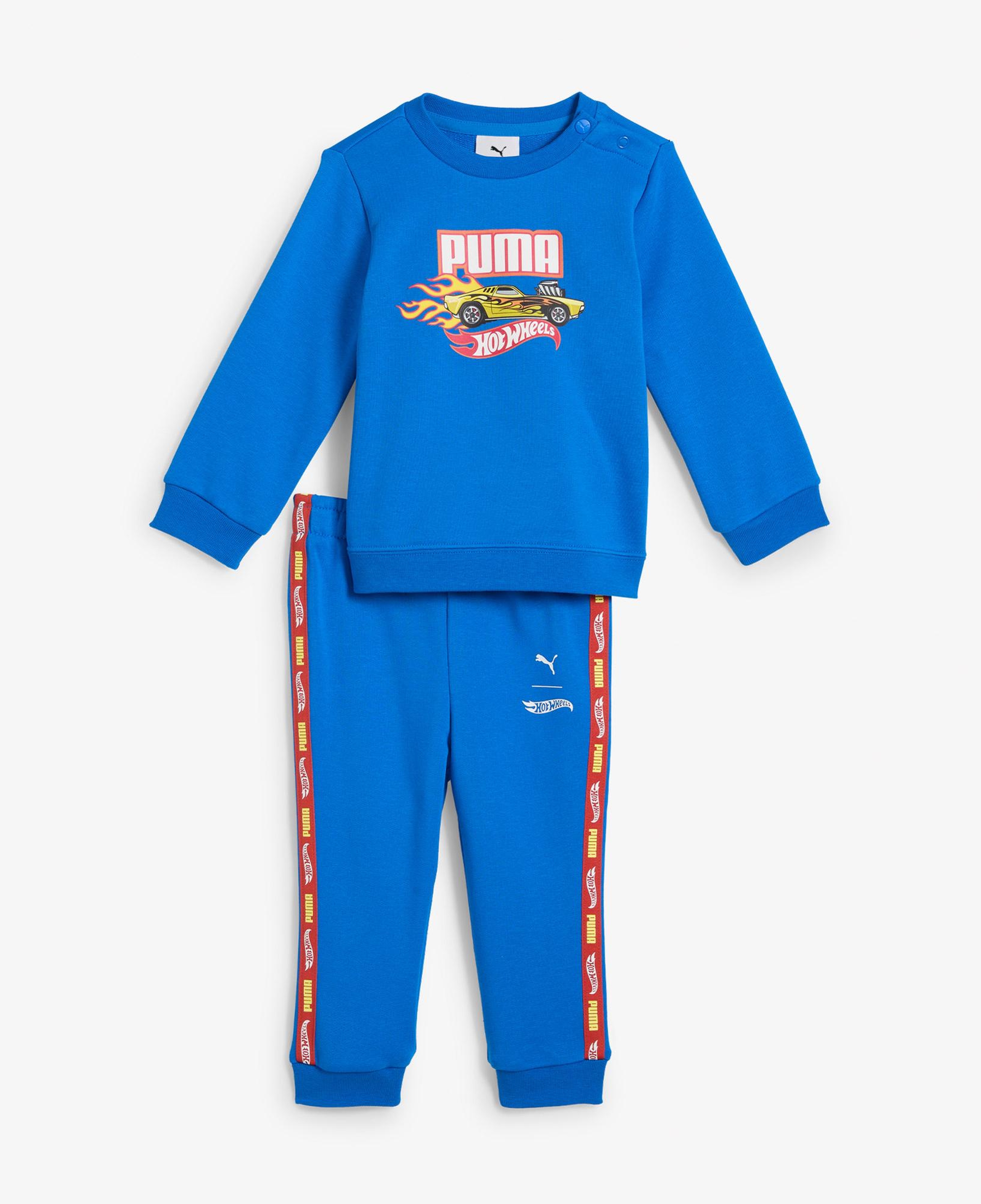 Puma X Hot Wheels Bebek Mavi Eşofman Takımı