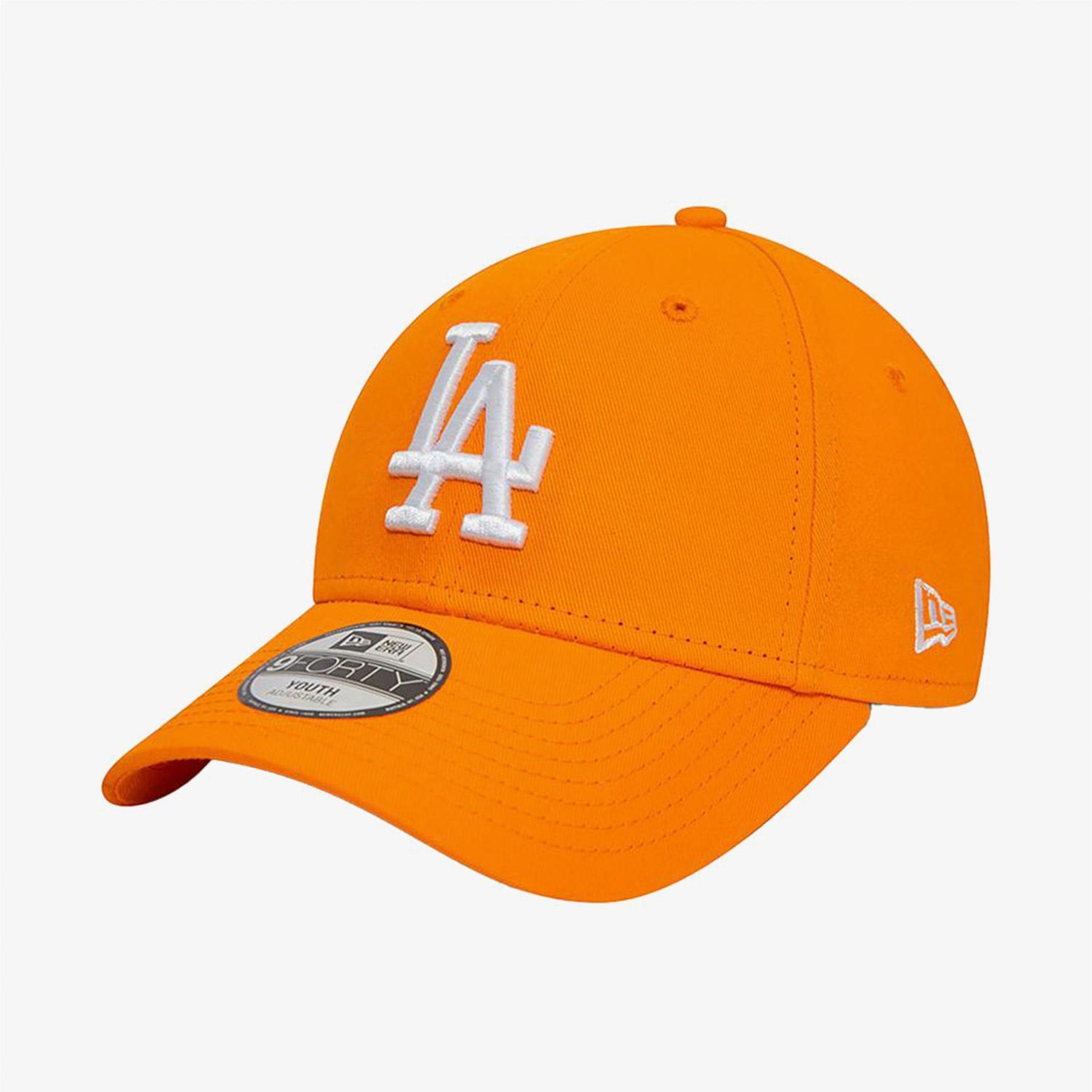 New Era Essentials 9Forty NY Yankees Çocuk Turuncu Şapka