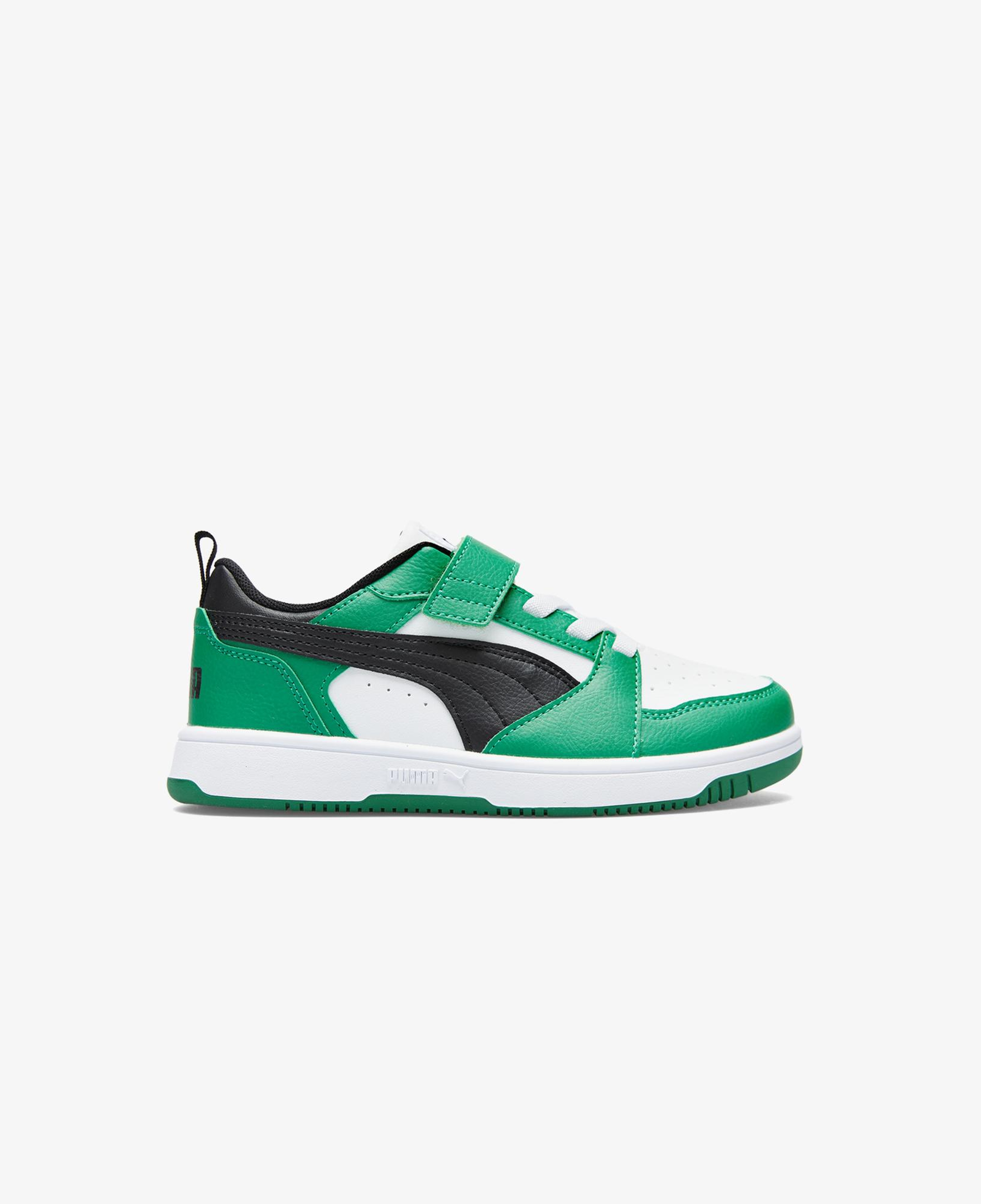 Puma Rebound V6 Low Çocuk Beyaz Spor Ayakkabı