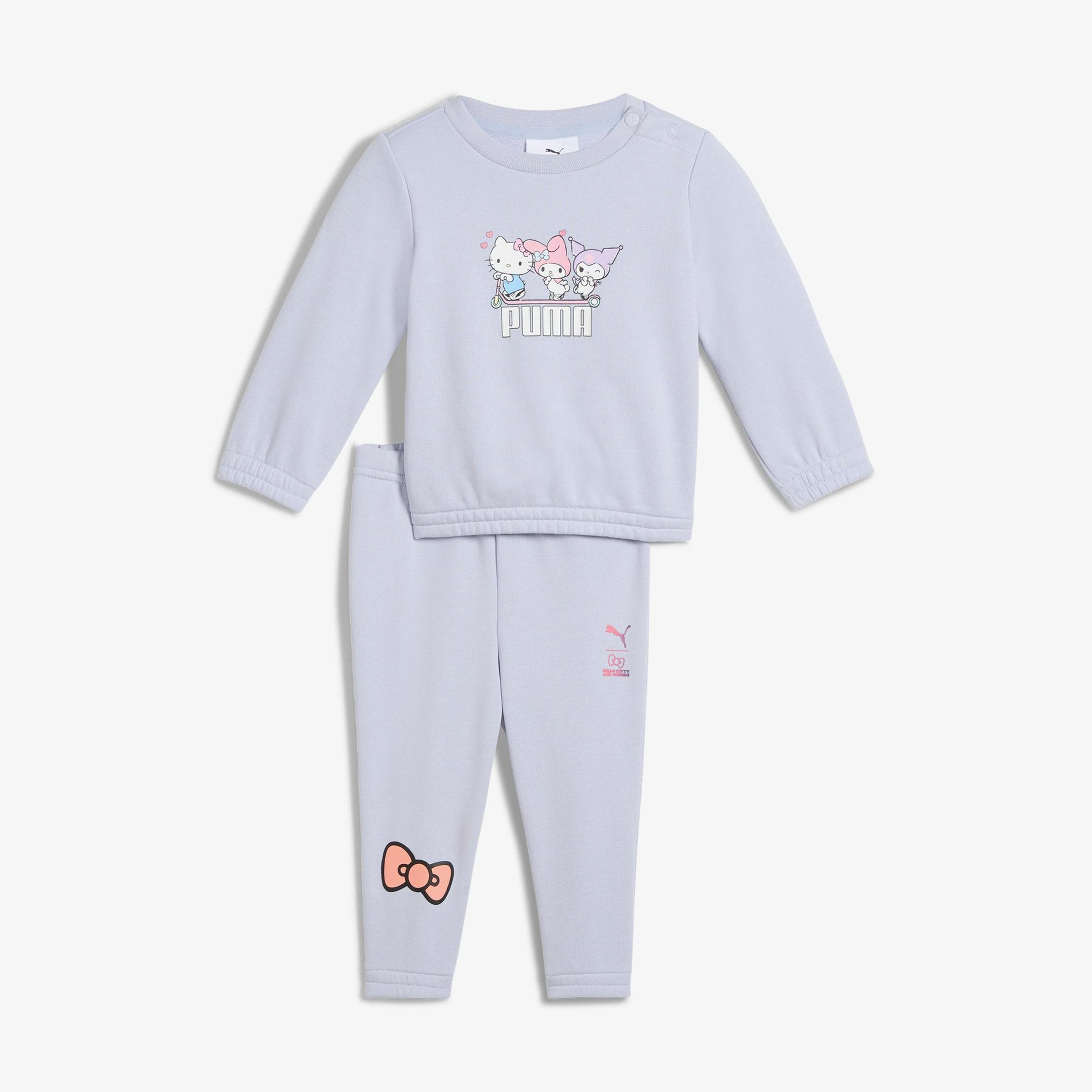 Puma X Hello Kitty & Friends Bebek Gri Eşofman Takımı