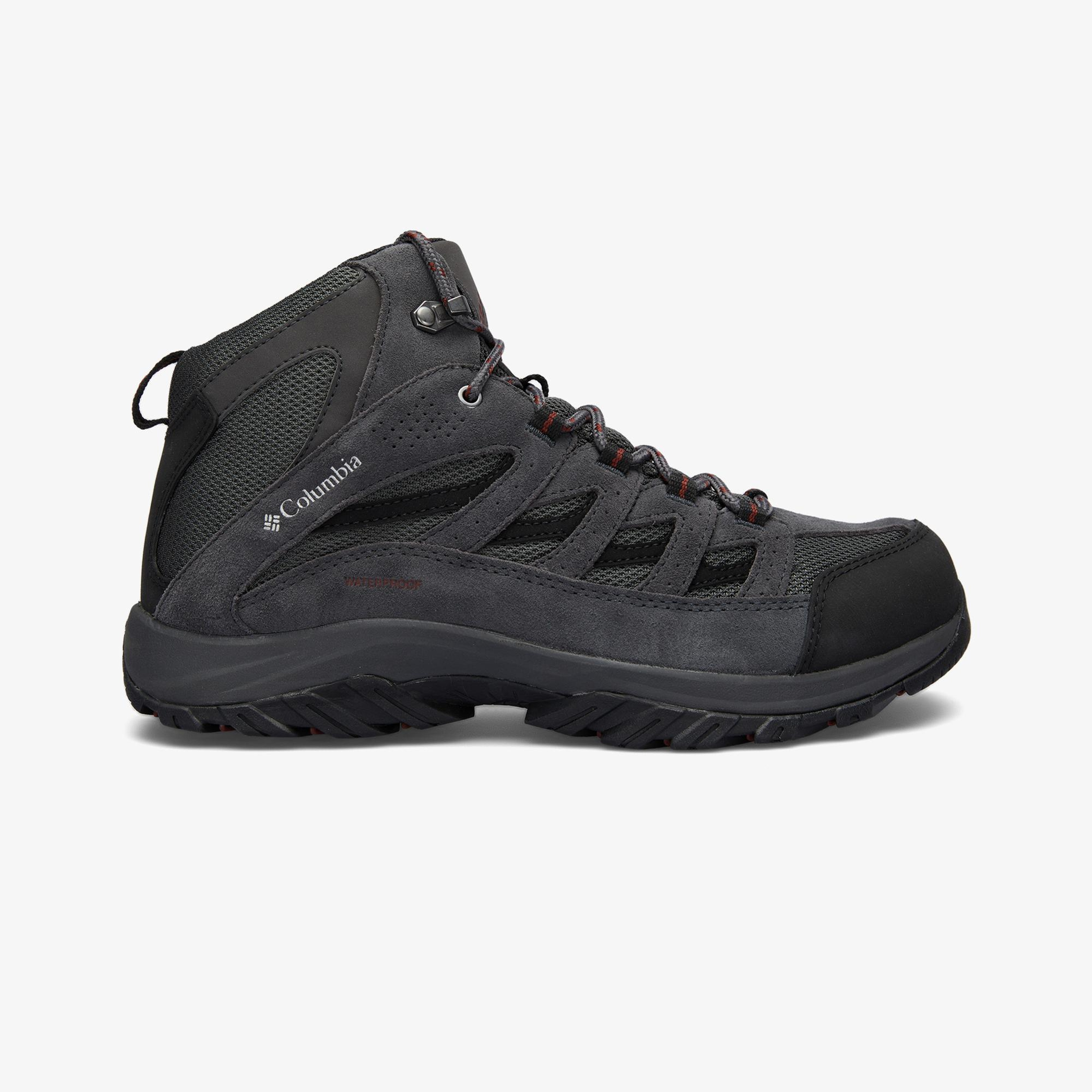Columbia Crestwood Mid Waterproof Erkek Gri Outdoor Ayakkabı