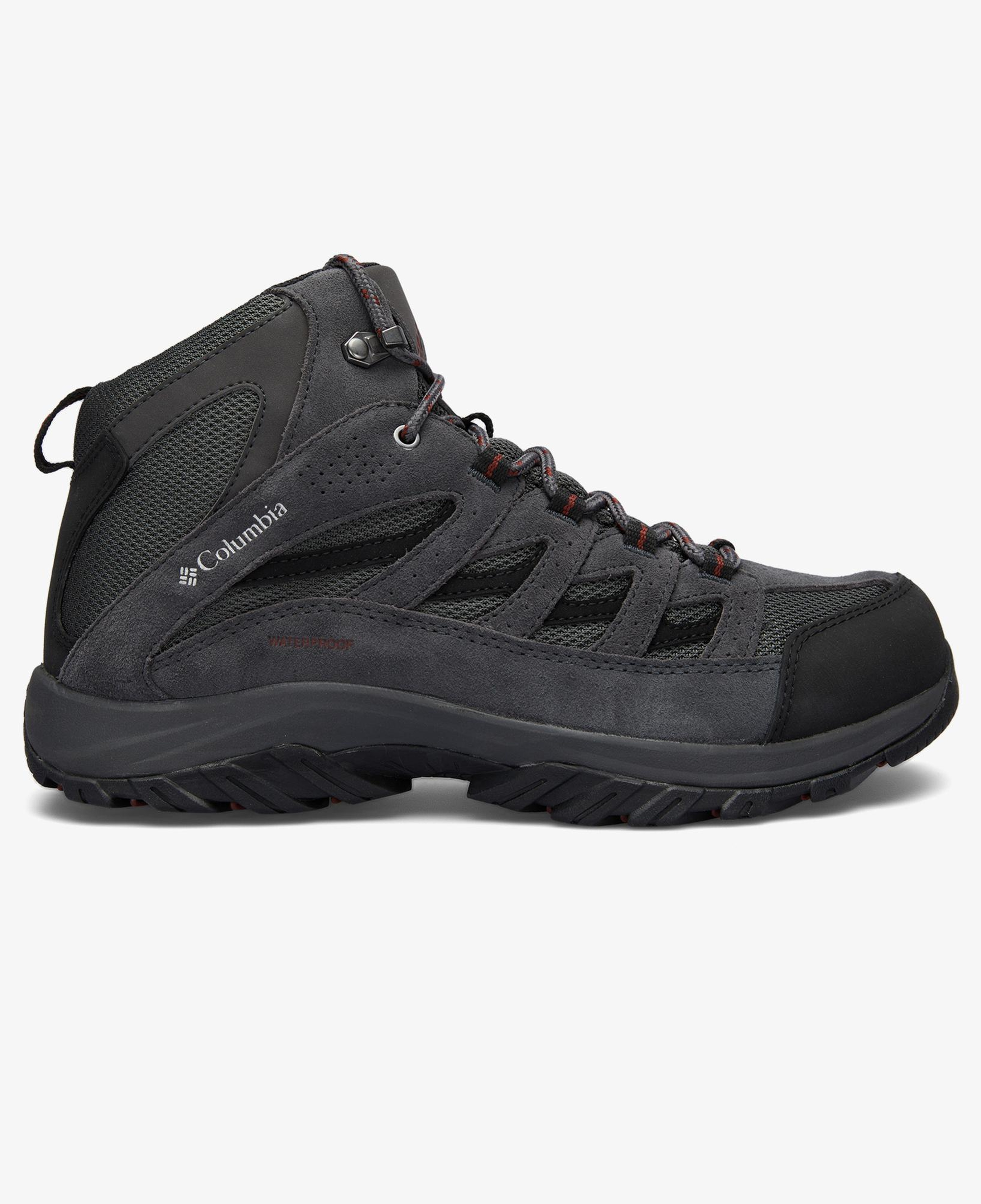 Columbia Crestwood Mid Waterproof Erkek Gri Outdoor Ayakkabı