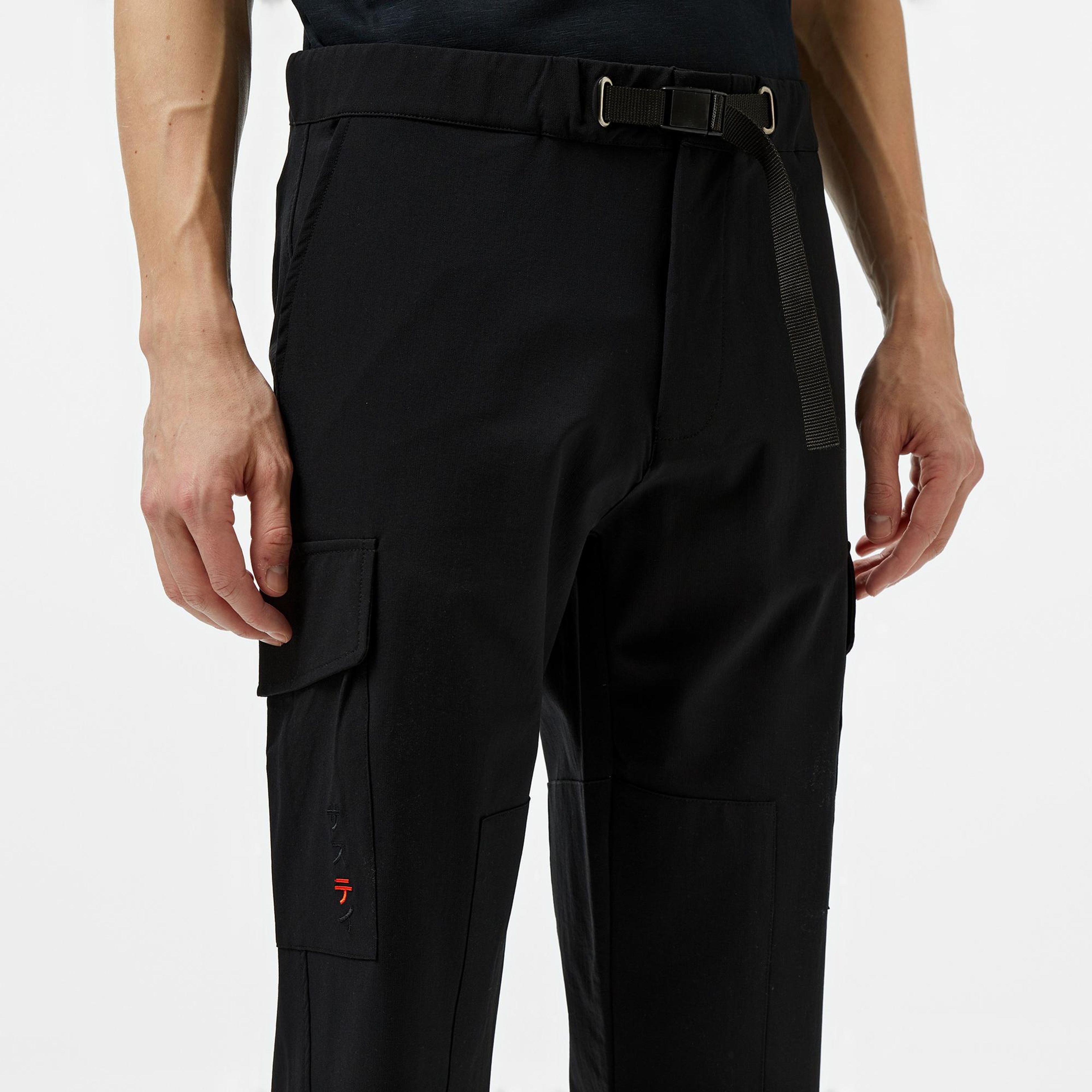 The Stay Line Ena Erkek Siyah Kargo Pantolon