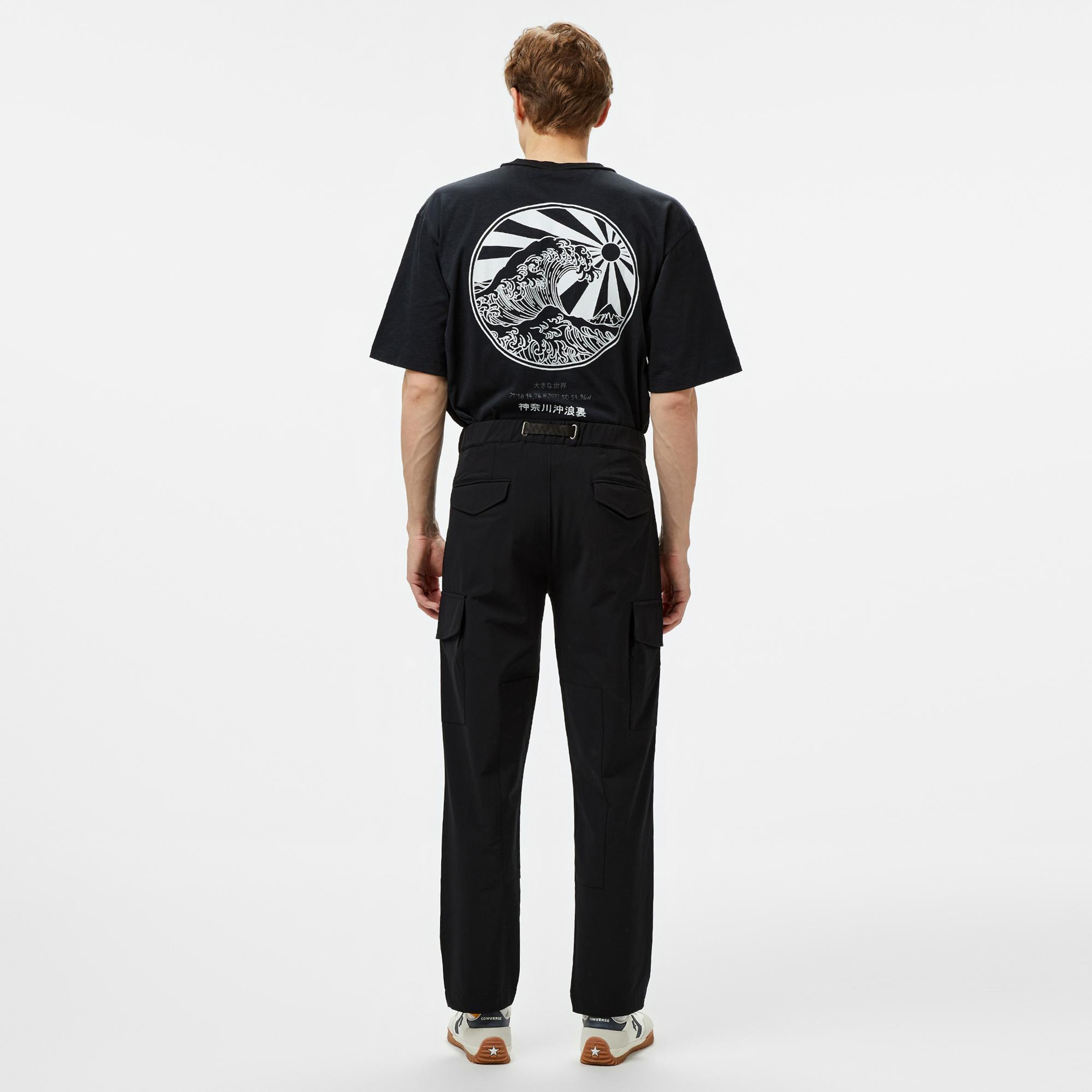 The Stay Line Ena Erkek Siyah Kargo Pantolon