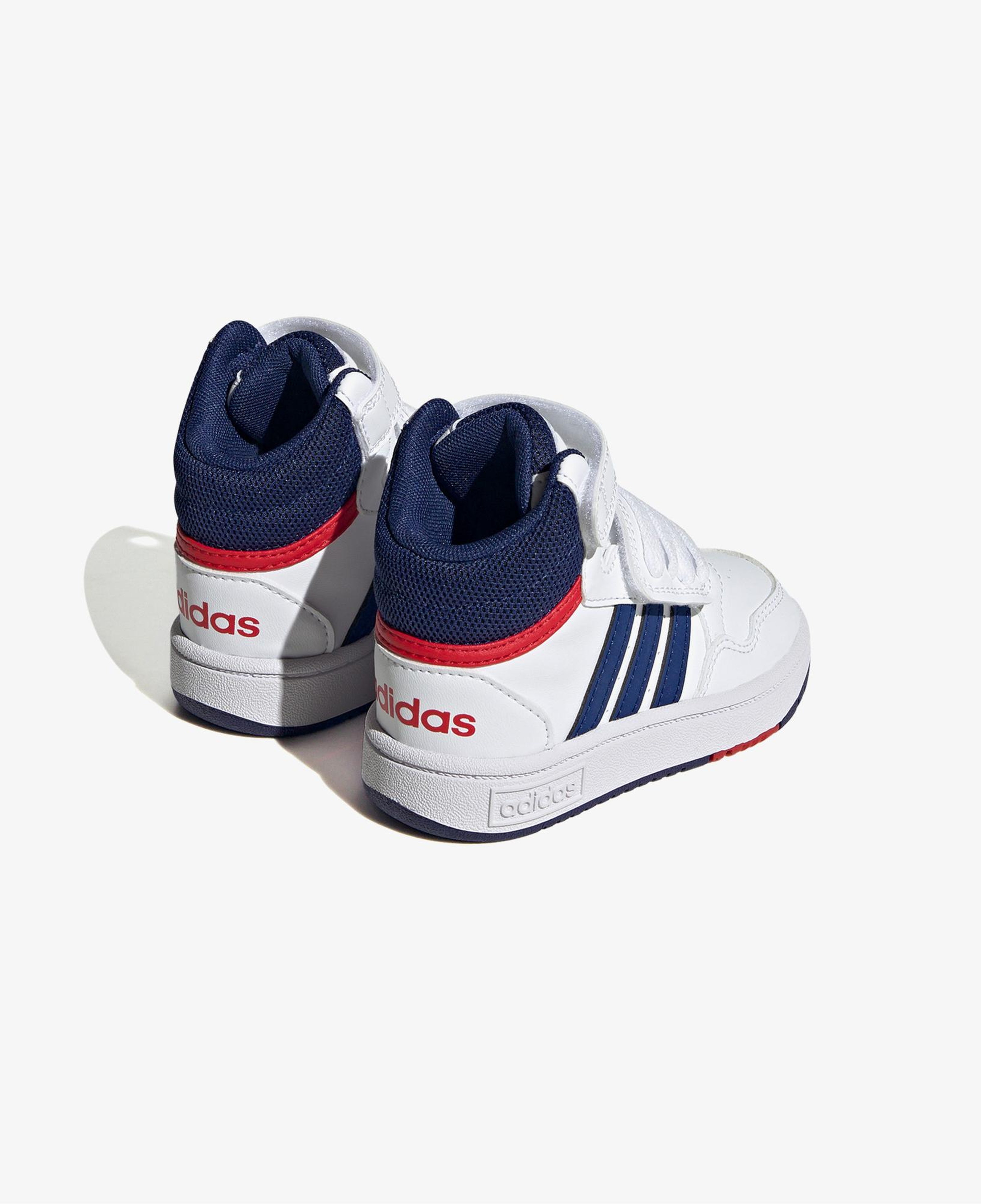 adidas Hoops Mid 3.0 Bebek Beyaz Spor Ayakkabı