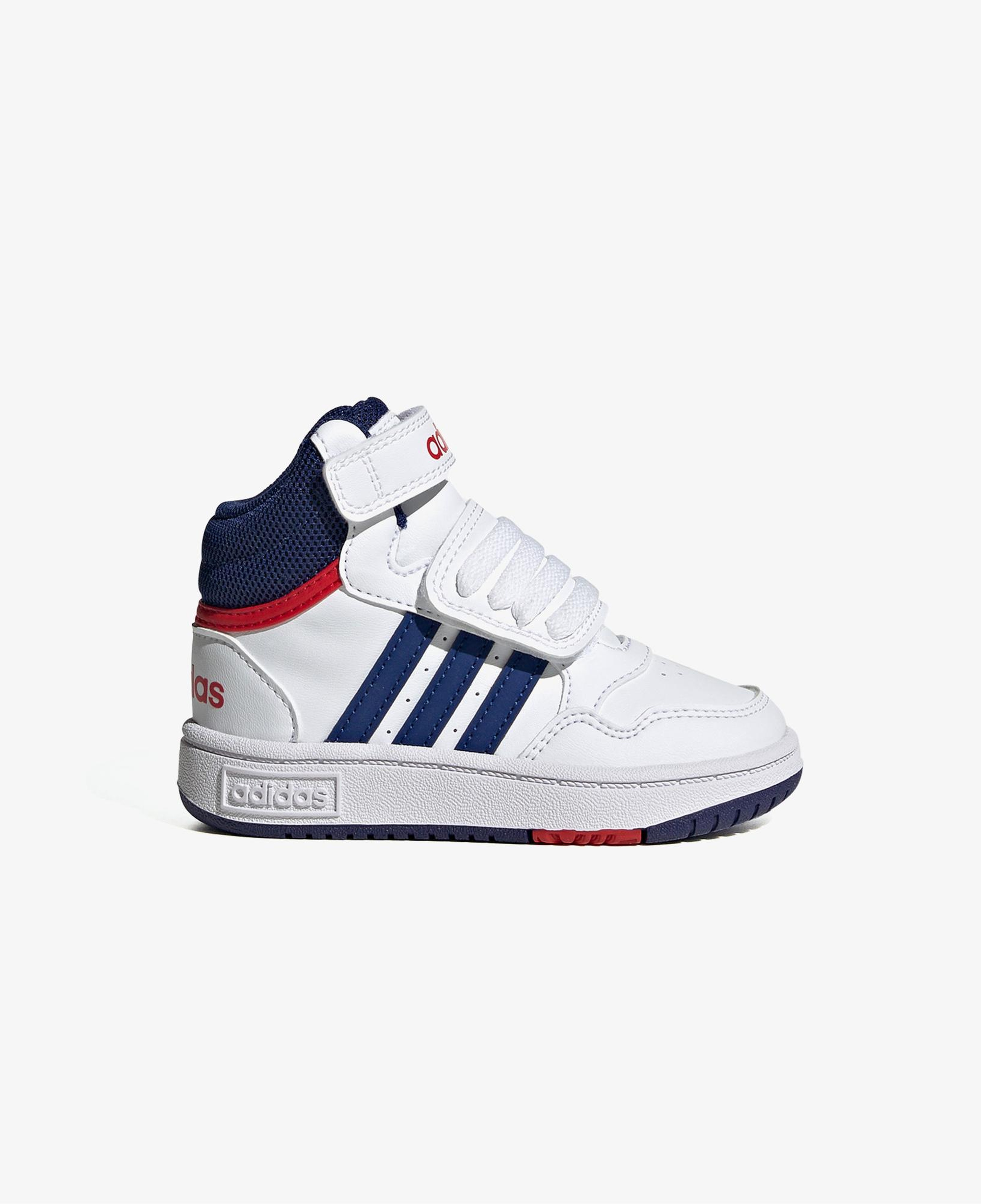 adidas Hoops Mid 3.0 Bebek Beyaz Spor Ayakkabı