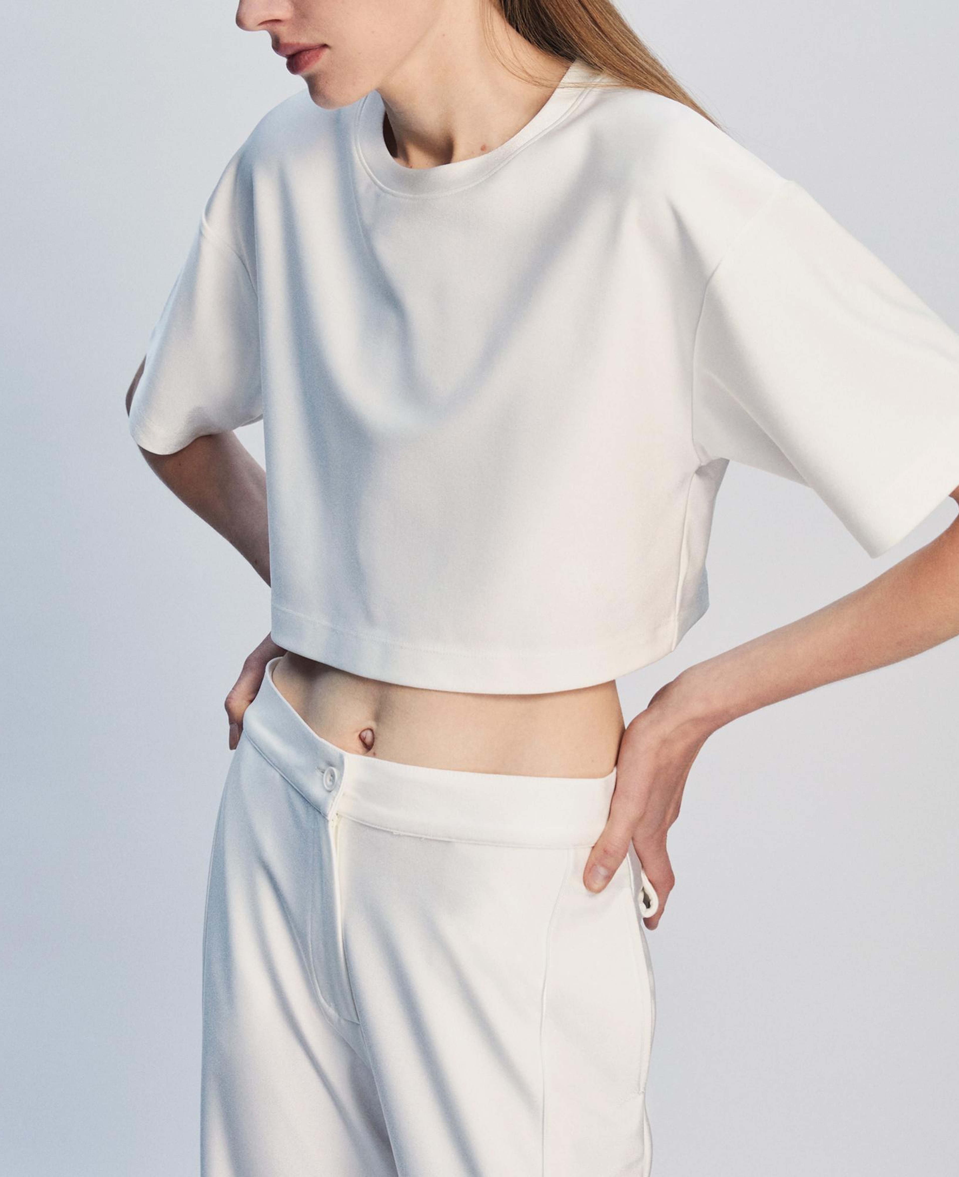 The Stay Line Classic Kadın Beyaz T-Shirt