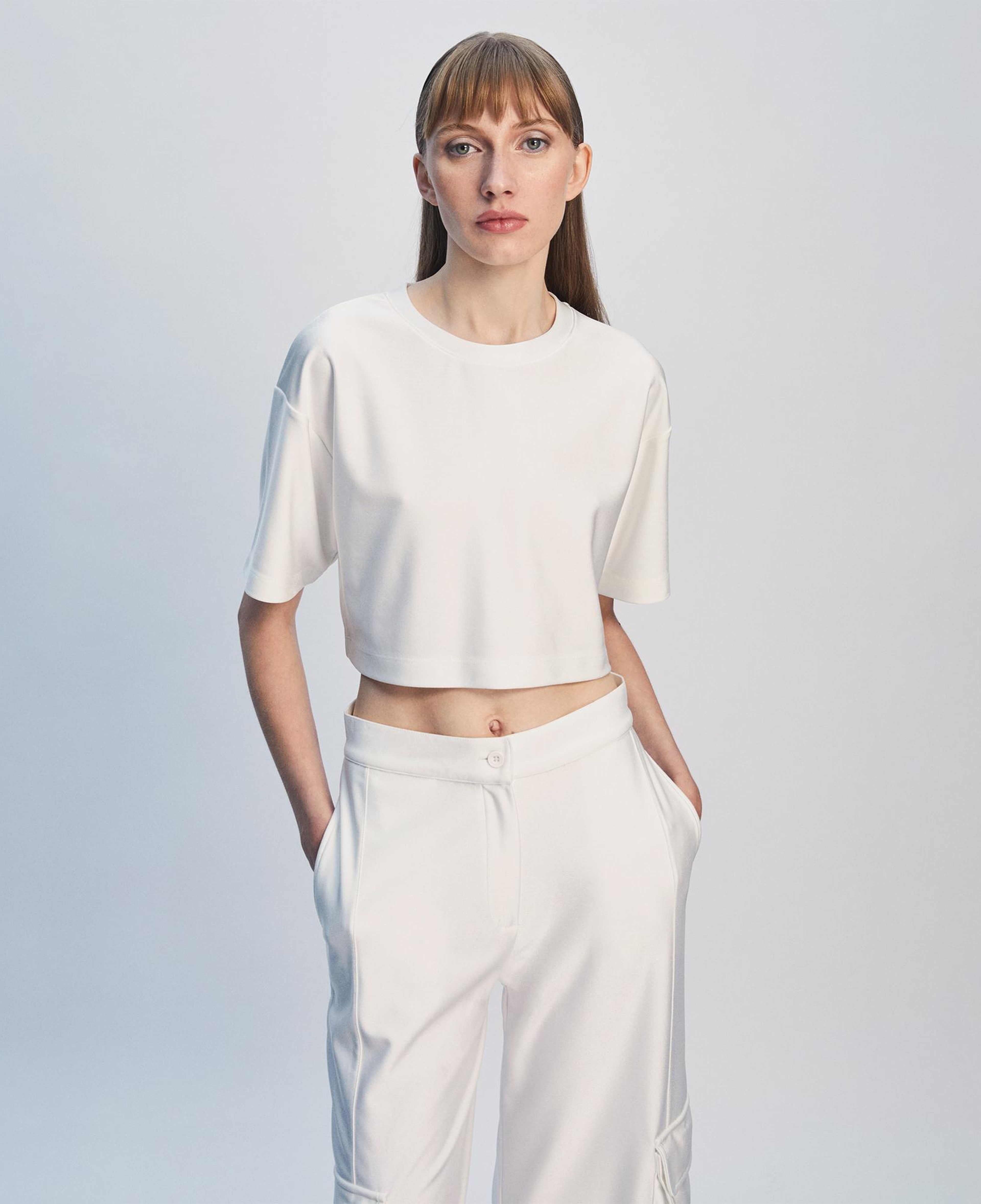 The Stay Line Classic Kadın Beyaz T-Shirt