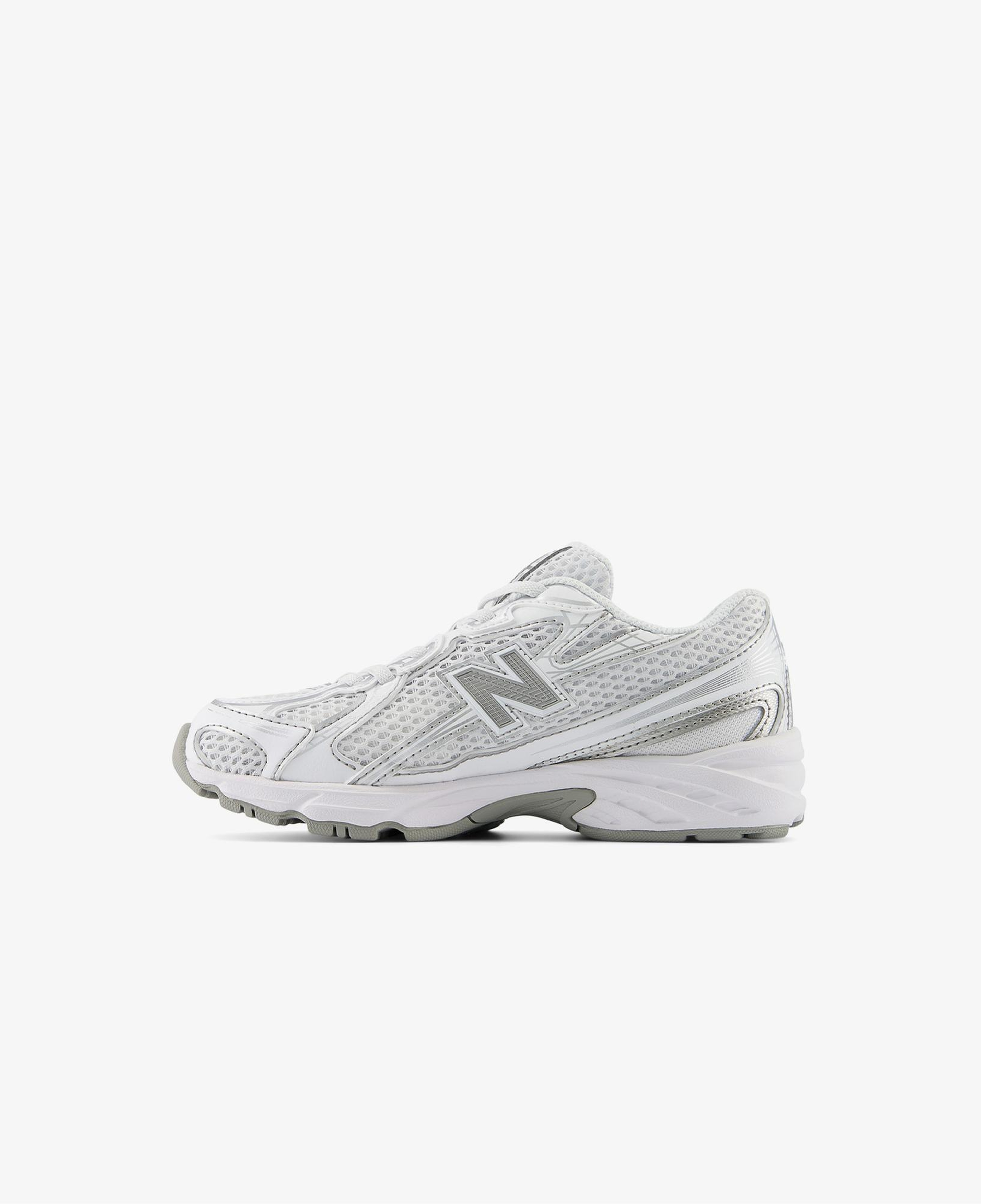 New Balance 740 Bungee Lace Çocuk Gümüş/Beyaz Spor Ayakkabı