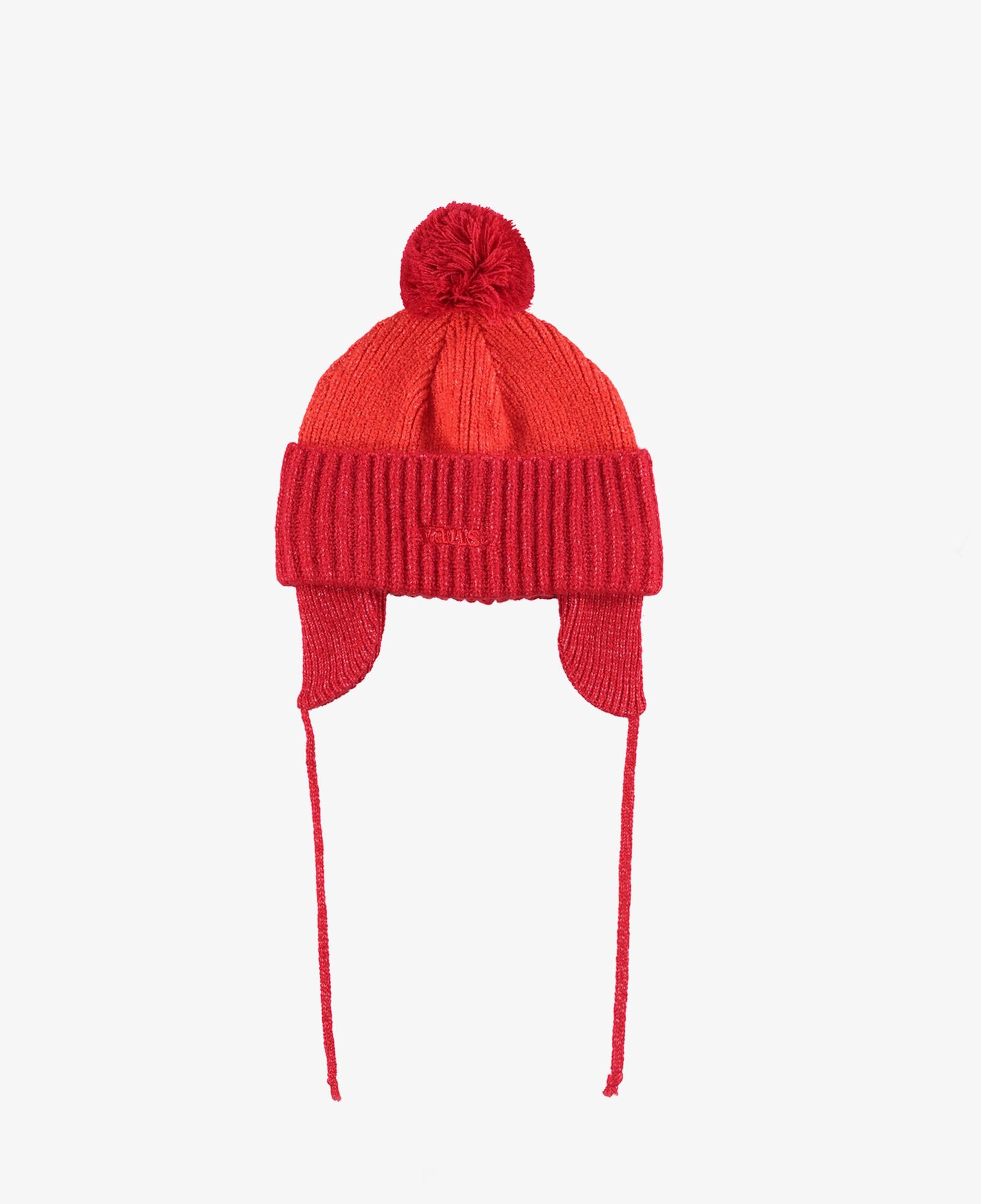 Vans 66 Earflap Pom Fiesta Kırmızı Çocuk Bere