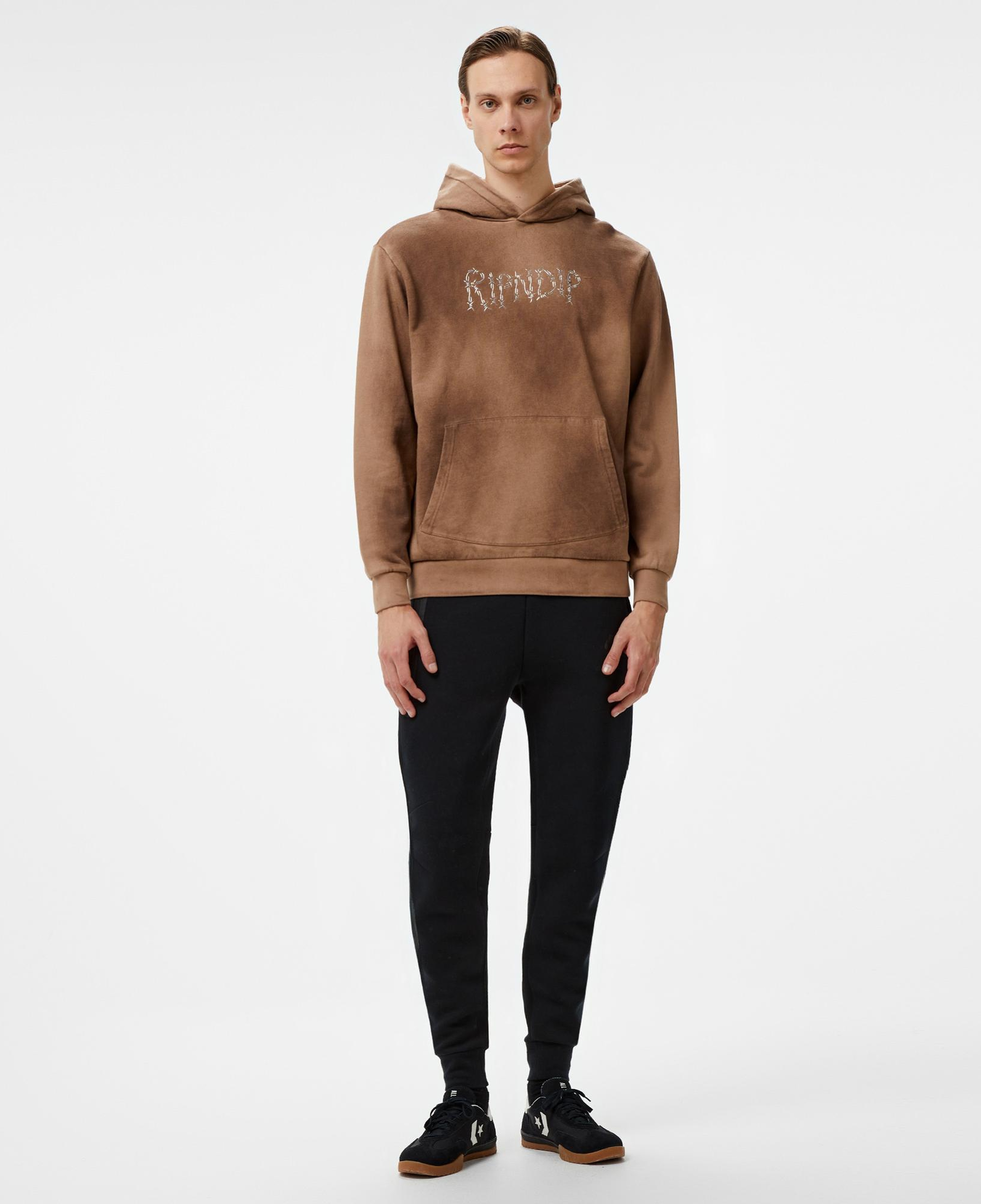 Ripndip Keep Out Erkek Kahverengi Sweatshirt