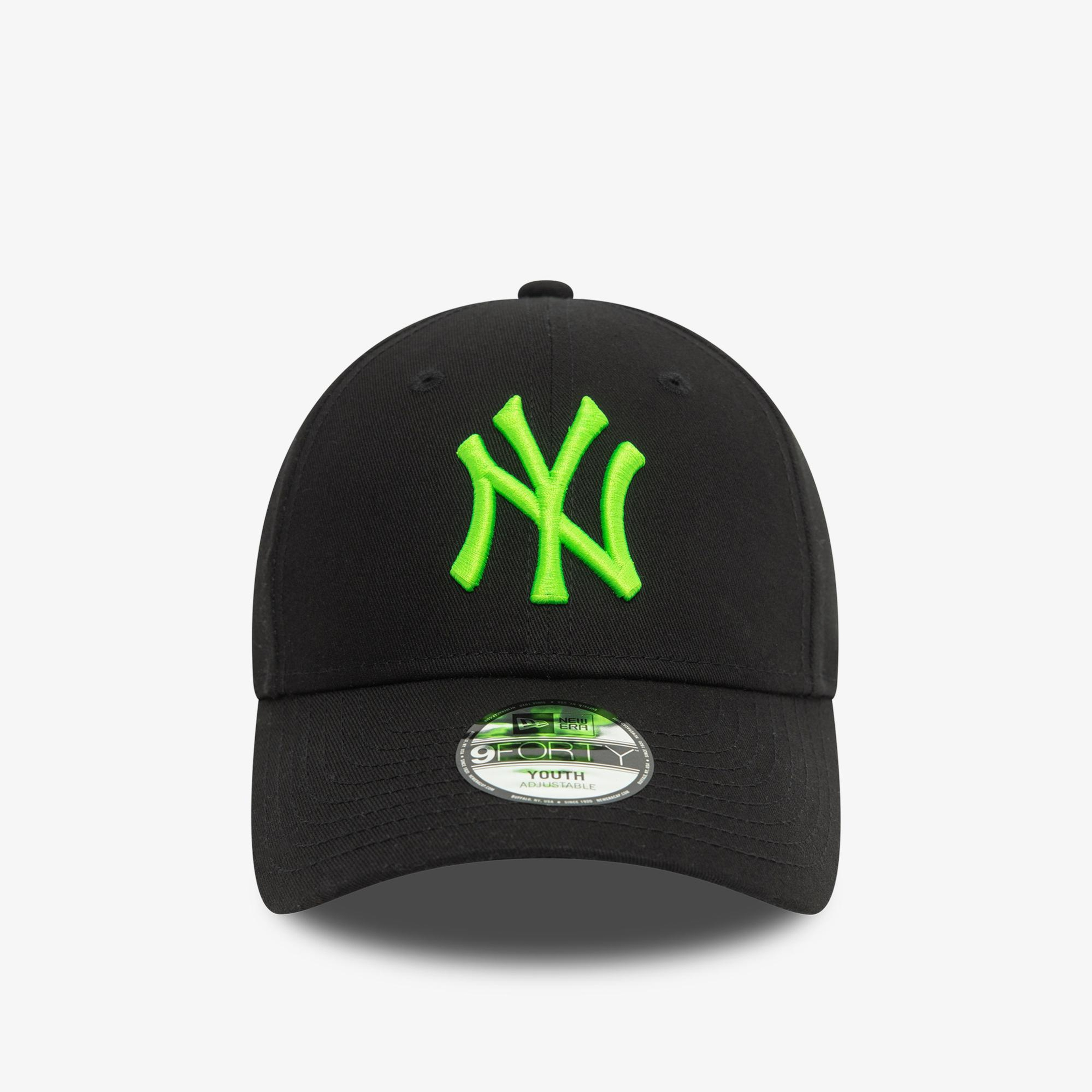 New Era Chyt Neon 9Forty Neyyan Blkgrs Çocuk Siyah Şapka