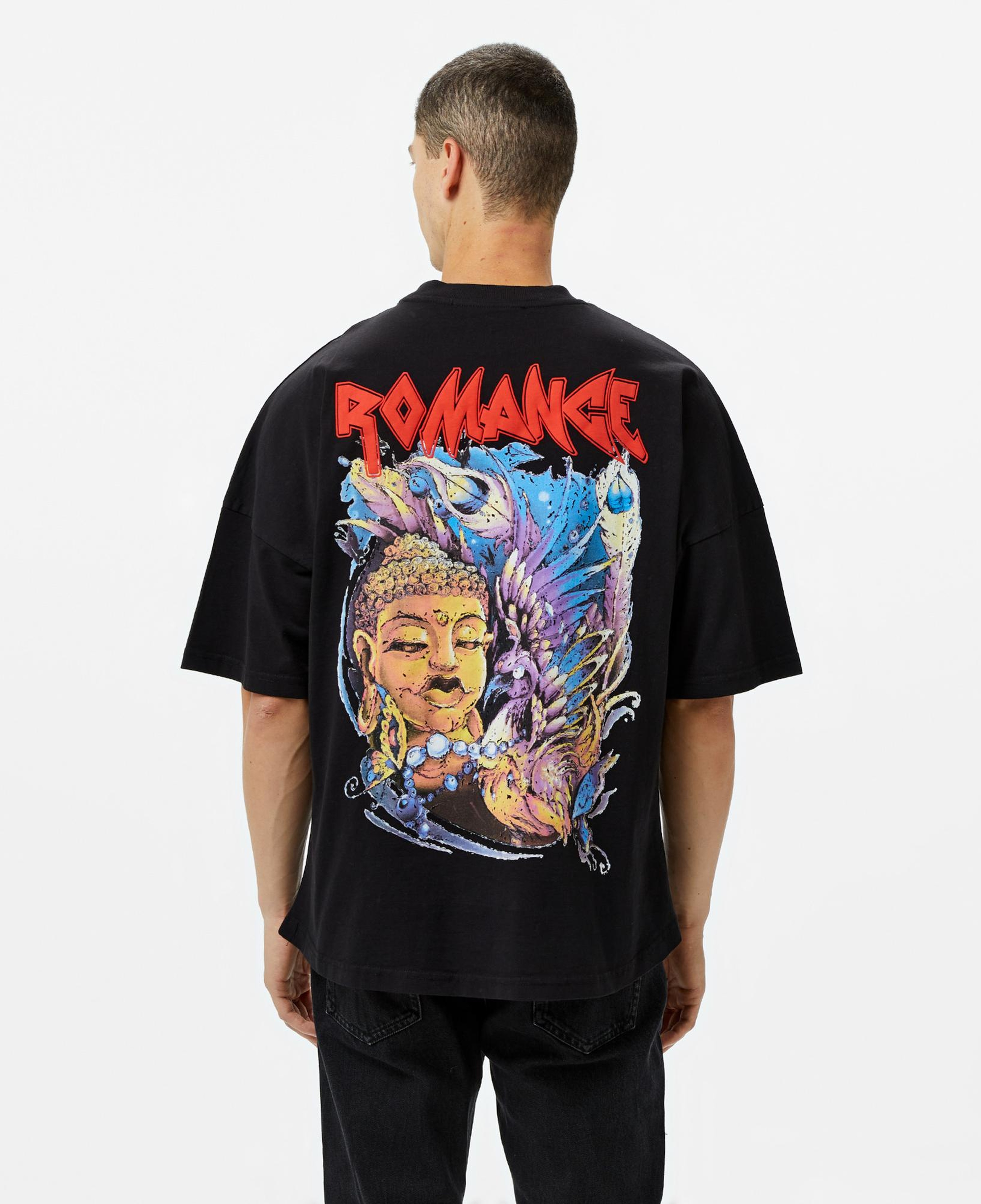 Story Of Angels Ganesha Dream Erkek Siyah T-Shirt