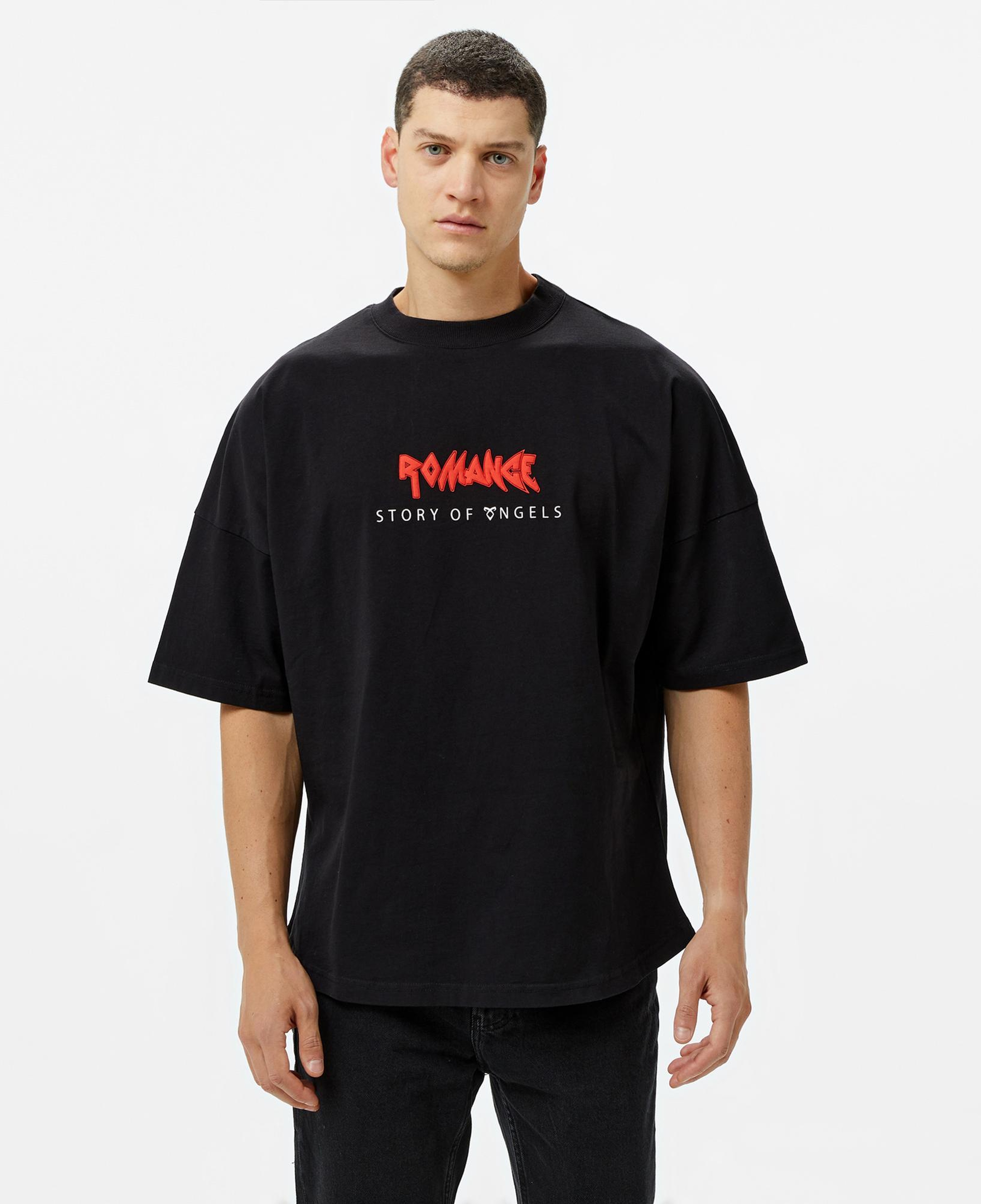 Story Of Angels Ganesha Dream Erkek Siyah T-Shirt