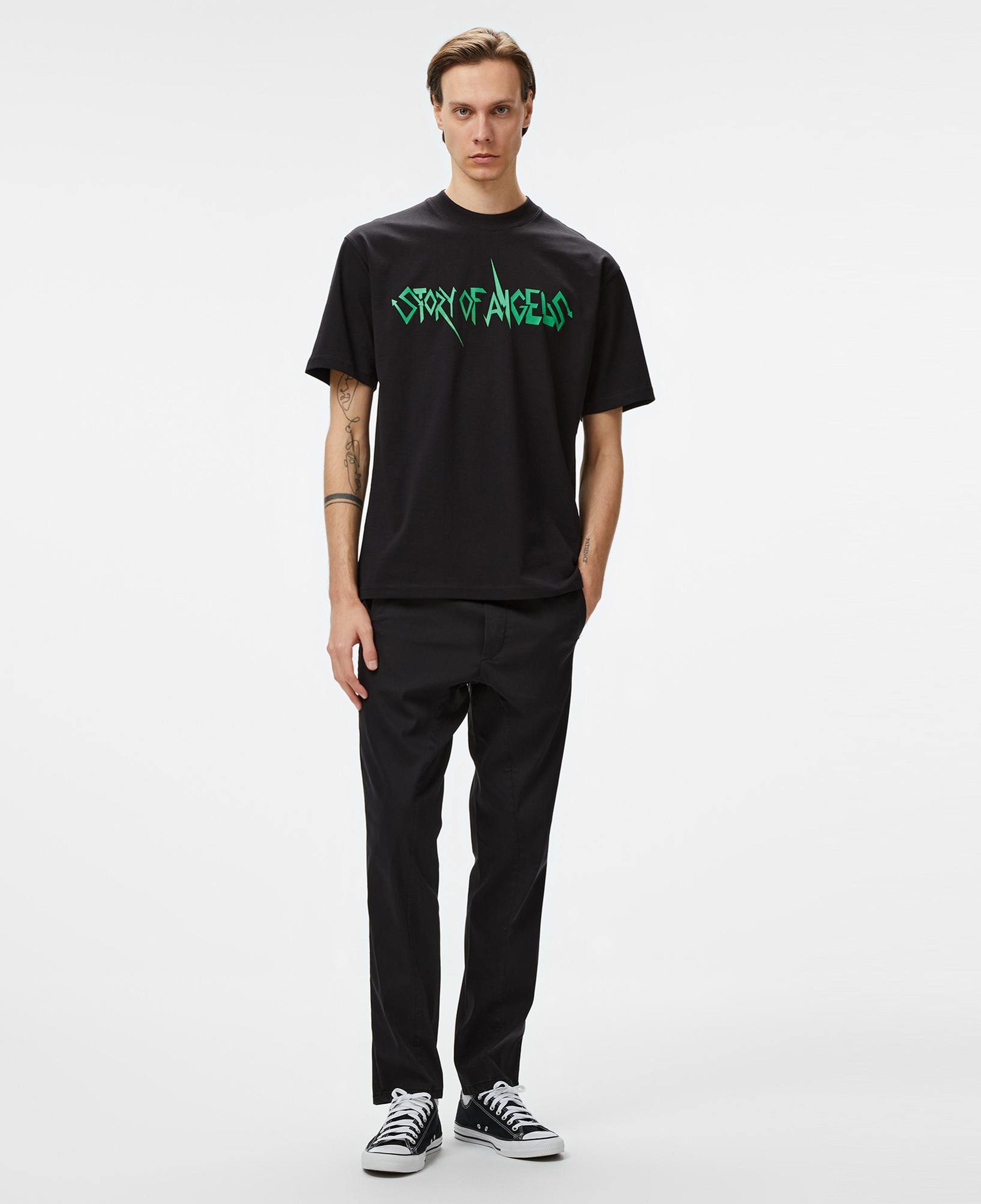 Story Of Angels Soa Budha Dream Erkek Siyah T-Shirt